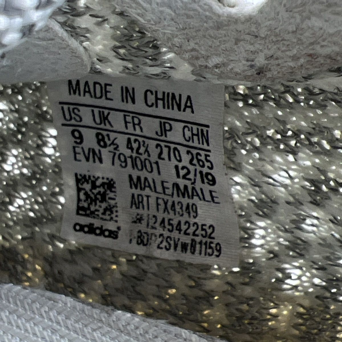 Adidas Yeezy boost 350 Yeshaya reflective Size US 9 / EU 42 - 9 Thumbnail