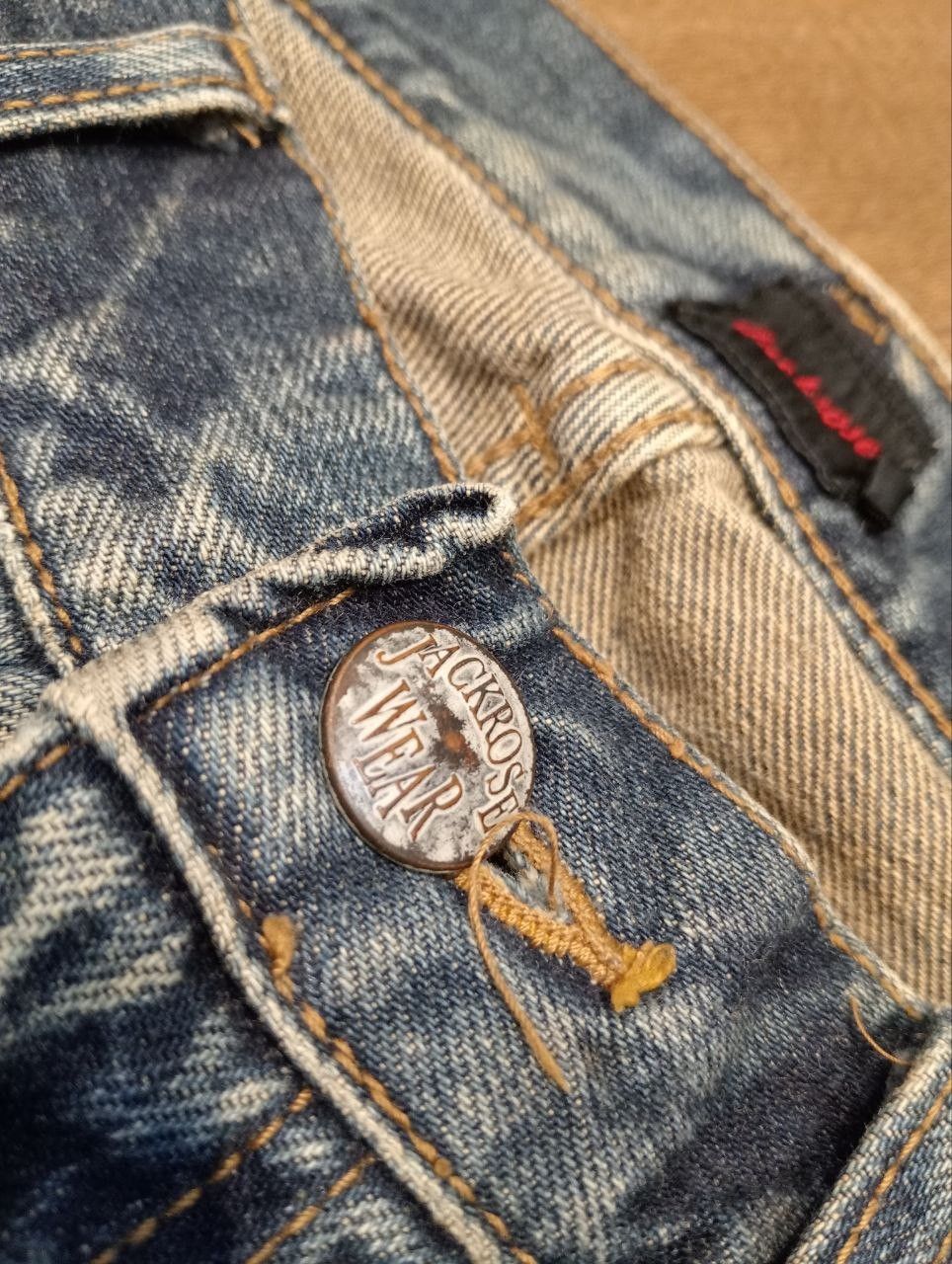JACKROSE JACKROSE JAPAN BLUE DENIM DISTRESSED PANTS Size US 33 - 6 Thumbnail