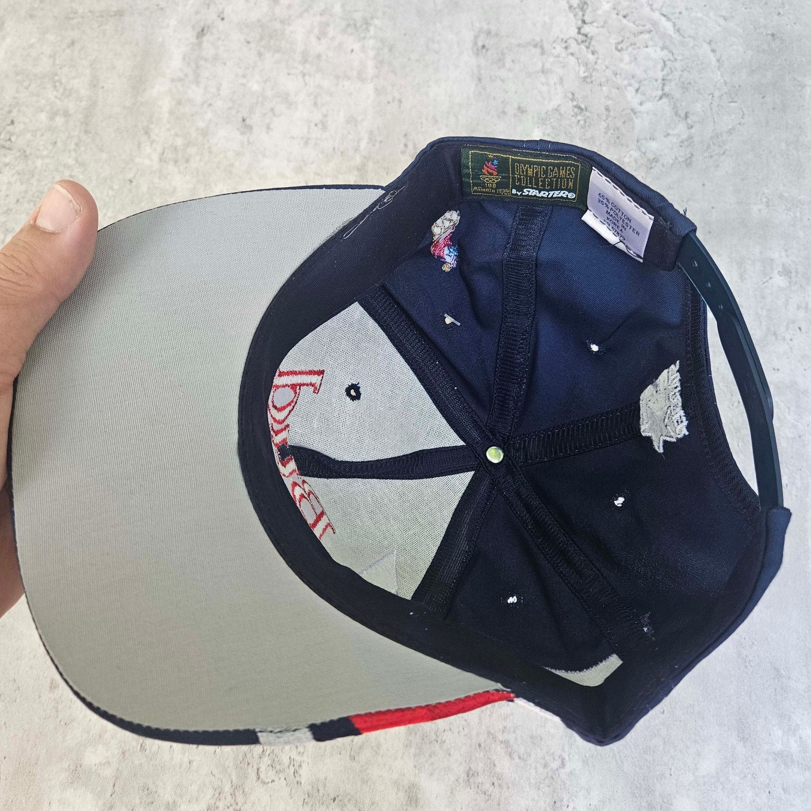 Starter Vintage Bud 19996 Olympics Hat Starter Snapback NWT Size ONE SIZE - 5 Thumbnail