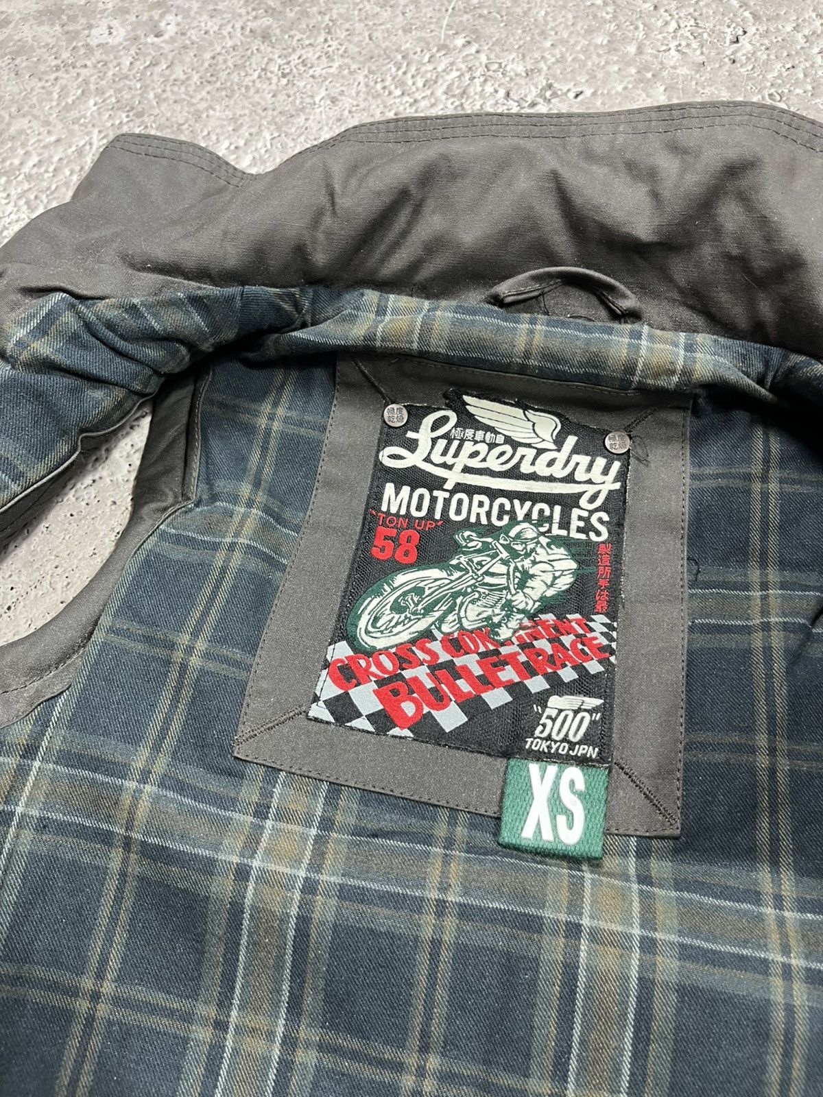 Superdry Superdry Womens Padded Vest Grey Motorcycle Style Size XS / US 0-2 / IT 36-38 - 10 Thumbnail