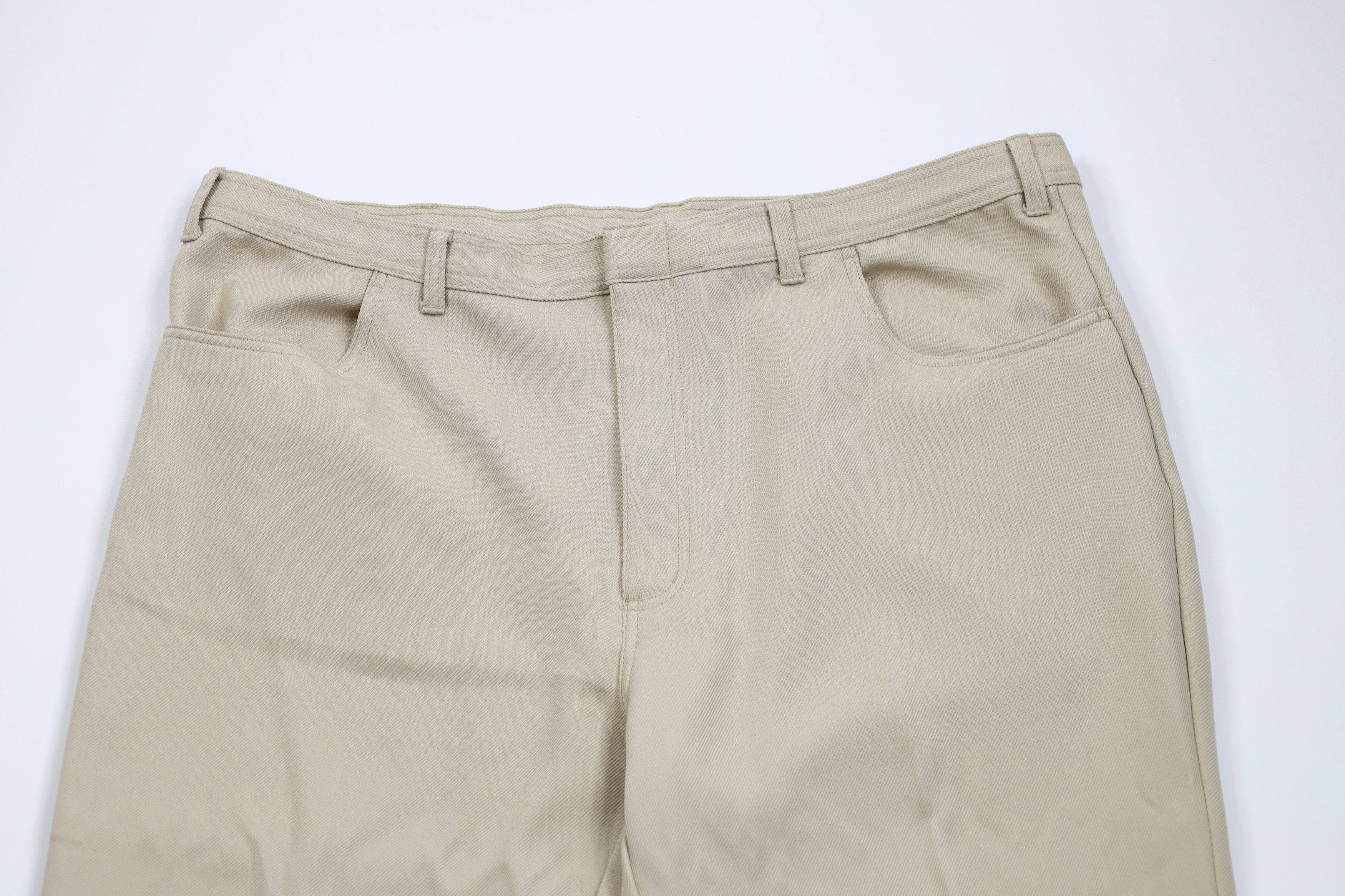 Vintage Vintage 90s Streetwear Knit Flared Wide Leg Chino Pants Size US 44 / EU 60 - 2 Thumbnail