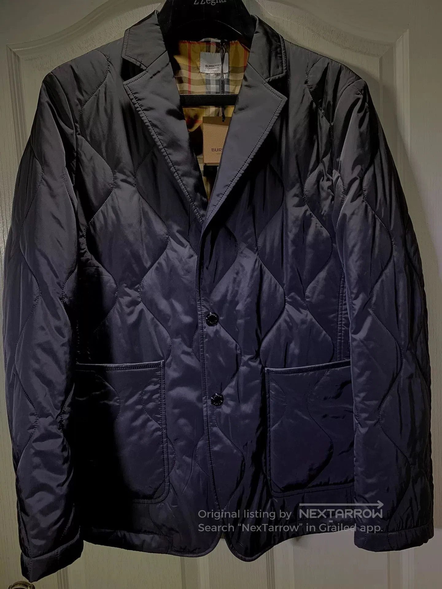 Burberry Burberry Men's Autumn Winter Cotton Blazer. Size US L / EU 52-54 / 3 - 1 Thumbnail