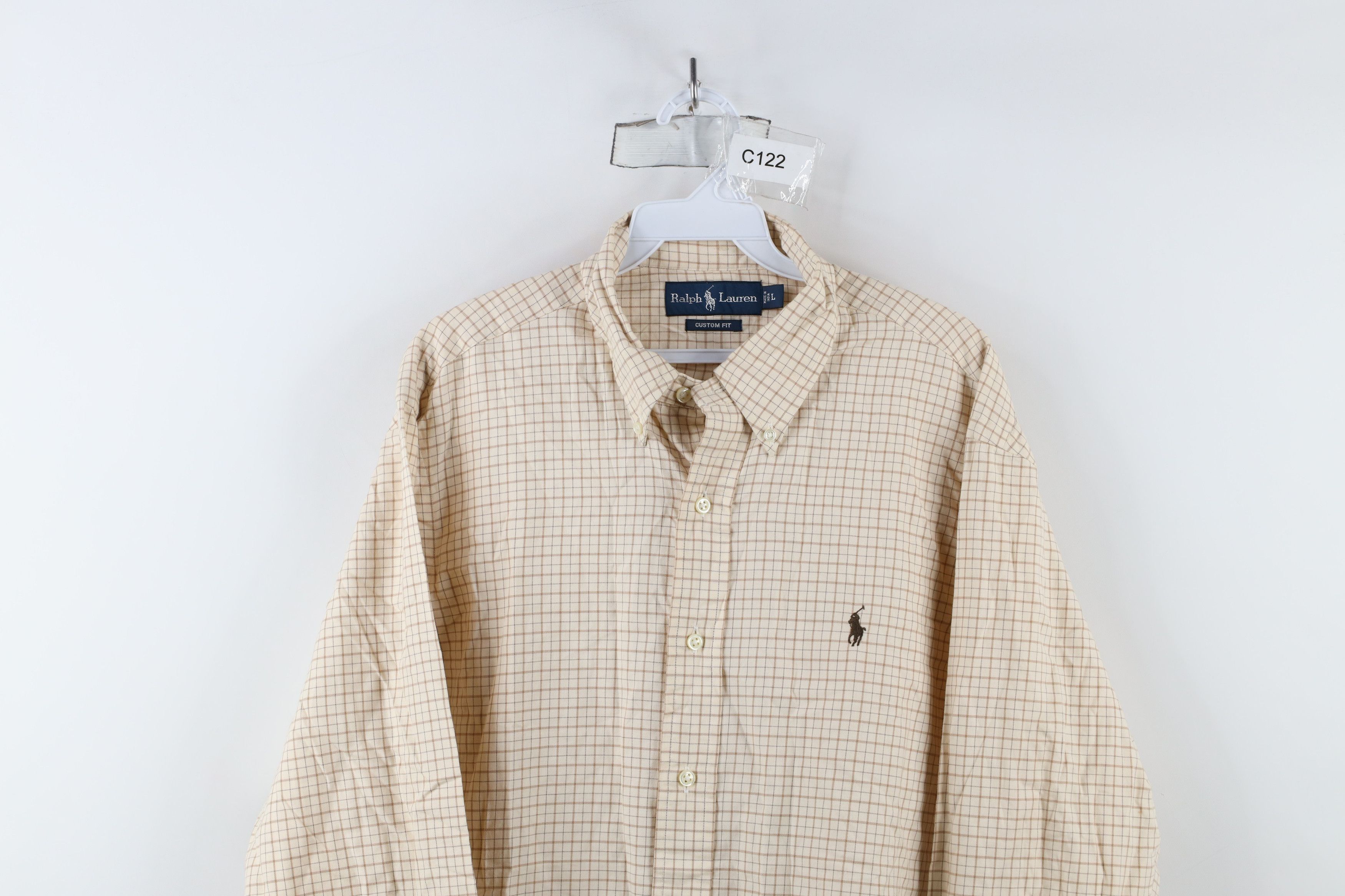 Polo Ralph Lauren Vintage 90s Ralph Lauren Collared Button Down Shirt Plaid Size US L / EU 52-54 / 3 - 2 Thumbnail