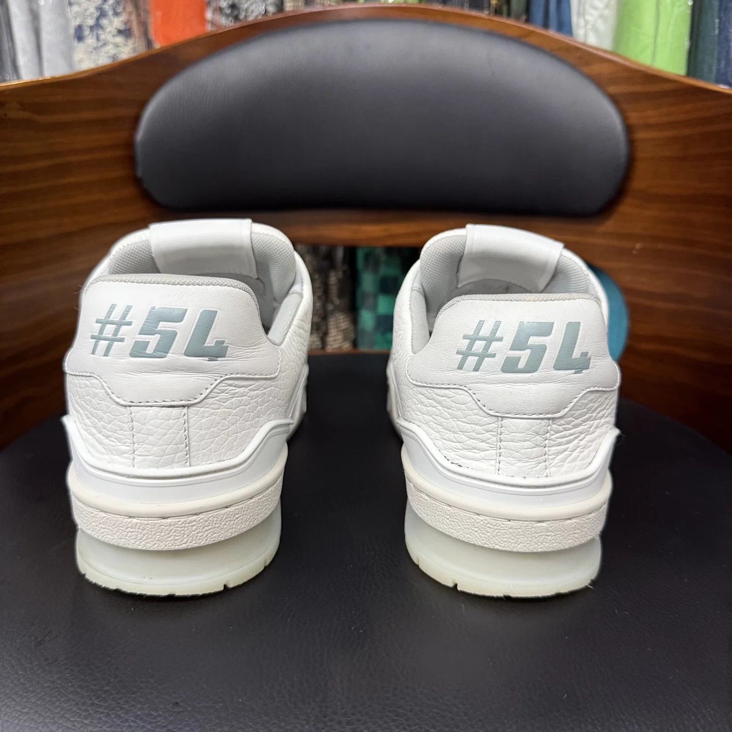 Louis Vuitton LV Trainer White Cement 37 Size US 6 / IT 36 - 3 Thumbnail