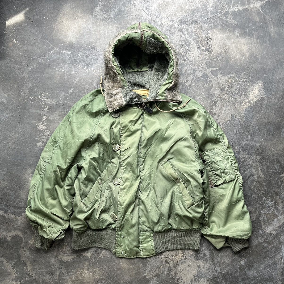 If Six Was Nine × Japanese Brand × Le Grande Bleu (L.G.B.) Goa military flying n-2b fur bomber jacket style Size US M / EU 48-50 / 2 - 2 Thumbnail