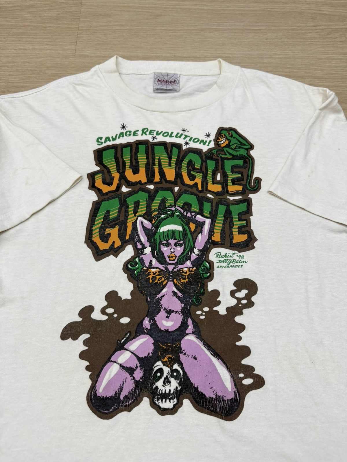 Vintage Vintage JUNGROOVE T-shirt Size US M / EU 48-50 / 2 - 1 Thumbnail