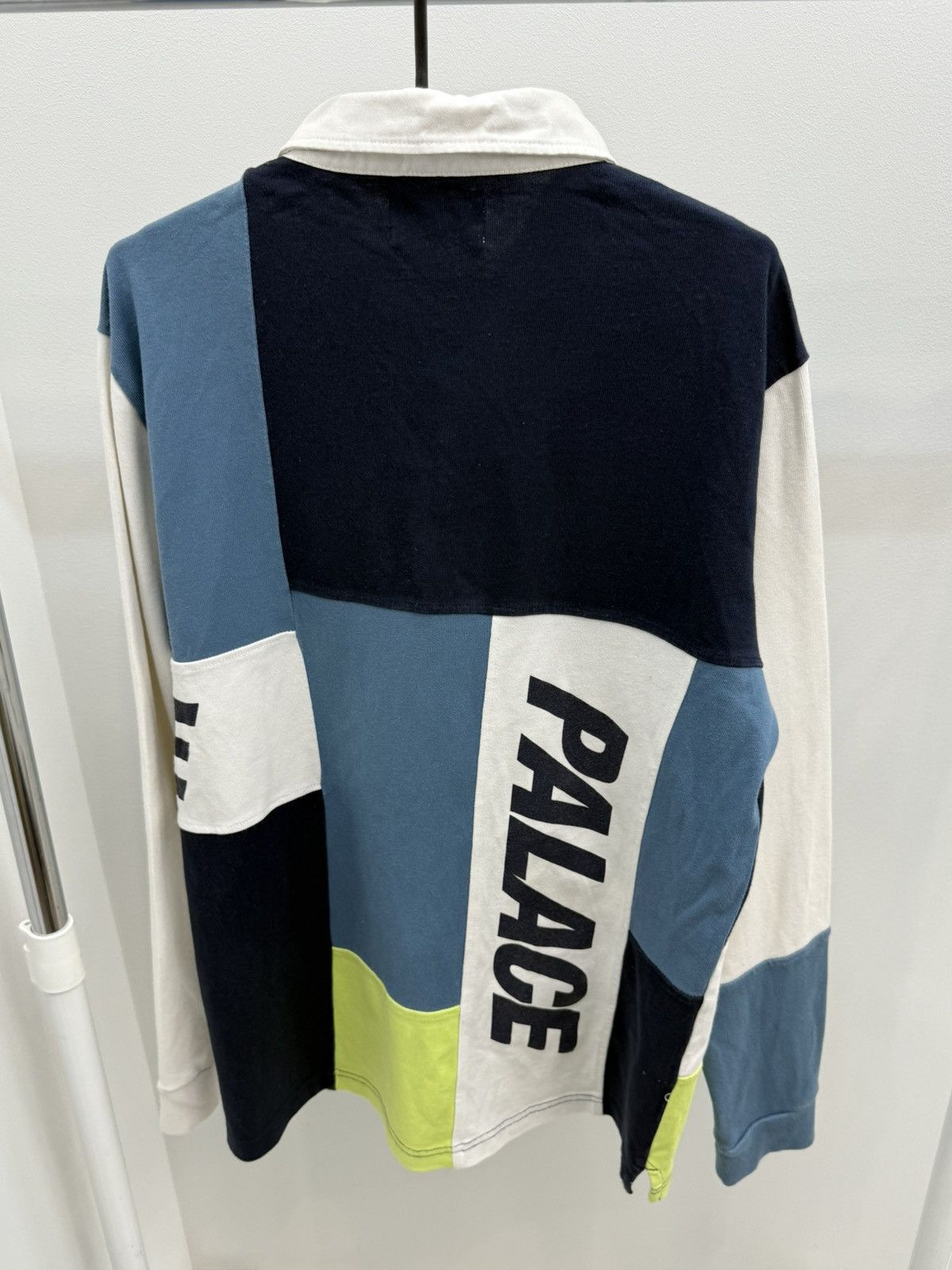 Palace Palace Patchwork Long Sleeve Rugby Shirt Size US L / EU 52-54 / 3 - 2 Thumbnail