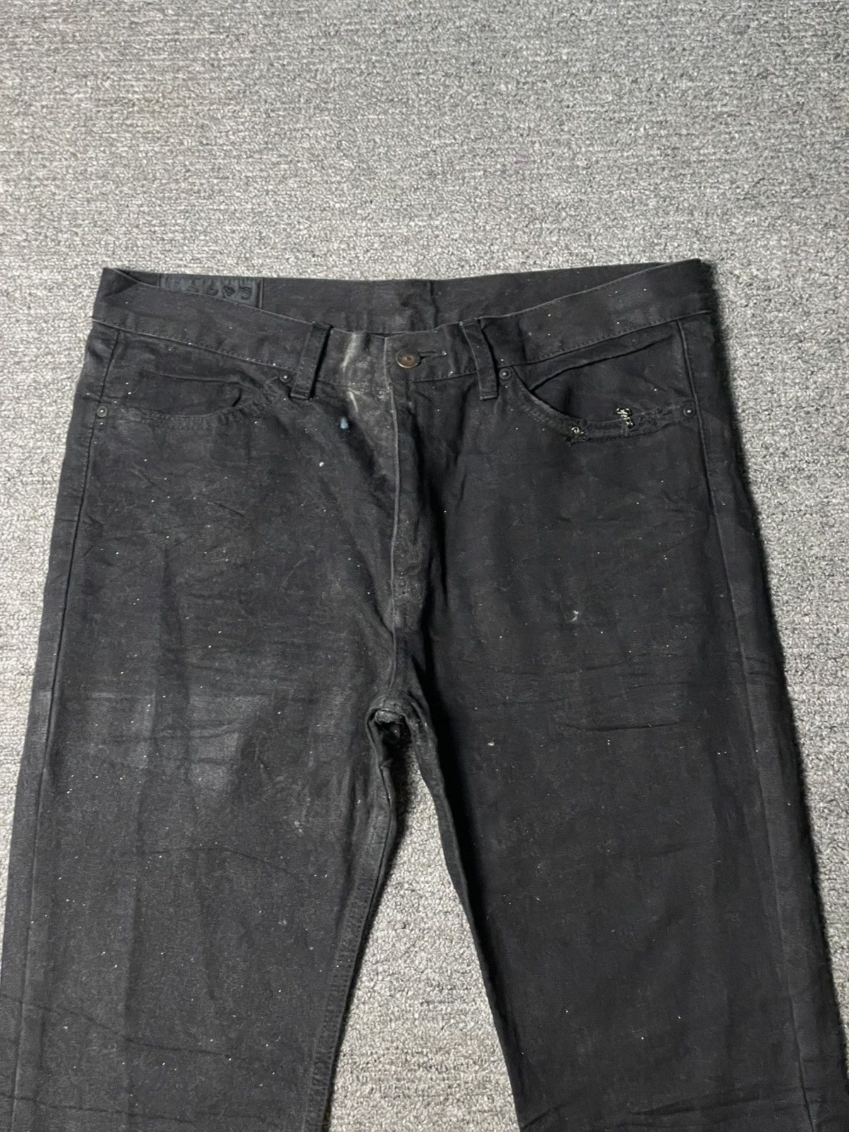 Japanese Brand × Vintage UENO-SHOKAI LTD Slim Skinny Denim Jeans (96) Size US 33 - 4 Thumbnail