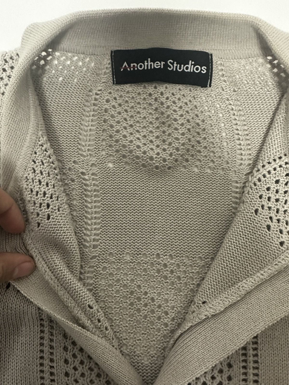 Other Another Studios Beige Knitted Cardigan Size US M / EU 48-50 / 2 - 6 Thumbnail
