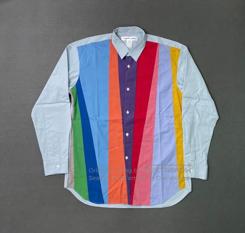 Comme des Garcons Comme des Garcons Contrast color pieced shirt Size US M / EU 48-50 / 2 - 1 Thumbnail