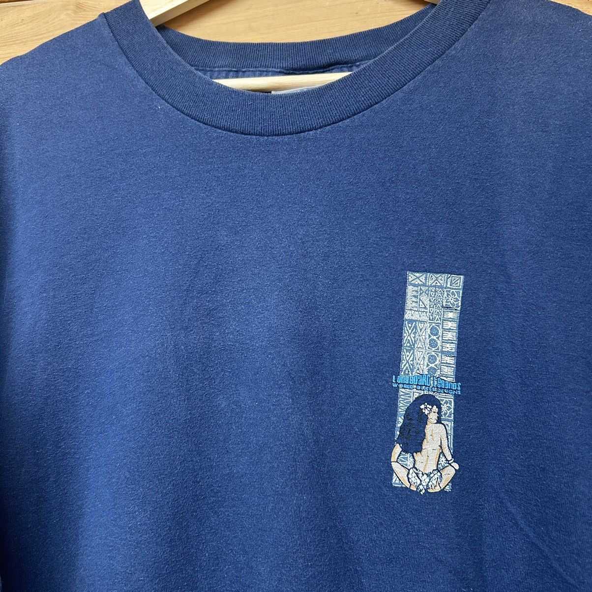 Vintage Vintage 90s Surfer Longboard Legends Hawaii Faded T Shirt Size US XXL / EU 58 / 5 - 4 Thumbnail