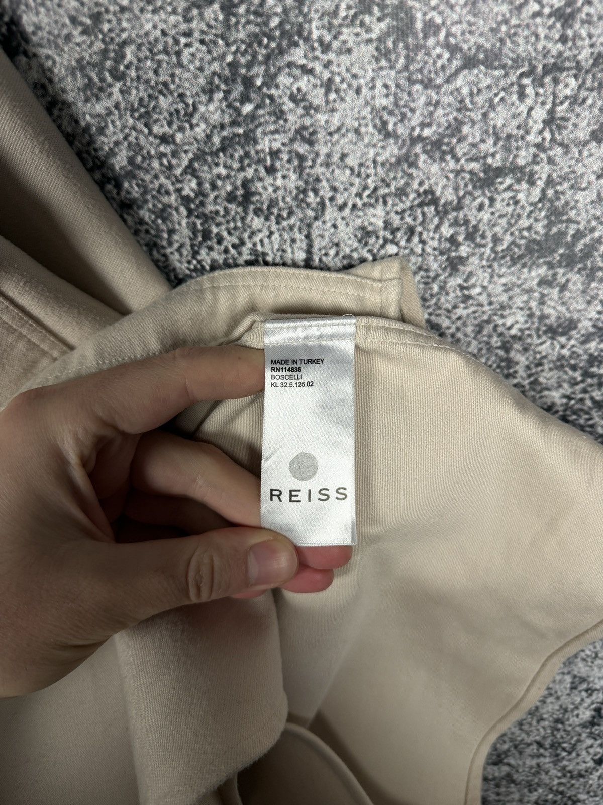 Reiss Men’s Reiss Boscelli Long Sleeve Shirt Button Up Size M Size US M / EU 48-50 / 2 - 7 Thumbnail