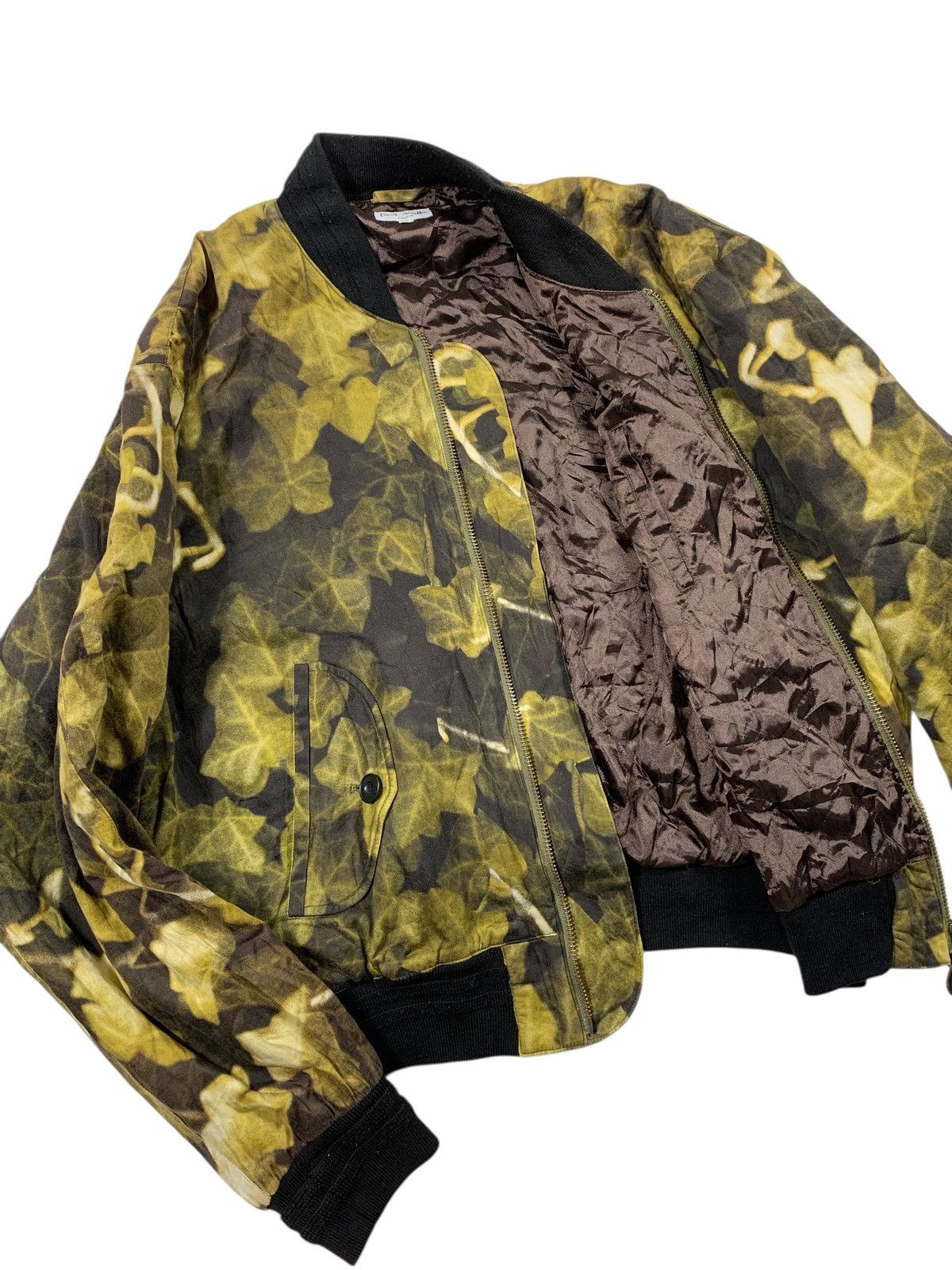 Vintage Paul smith luxury Pattern silk boomber Jacket Size US L / EU 52-54 / 3 - 6 Thumbnail