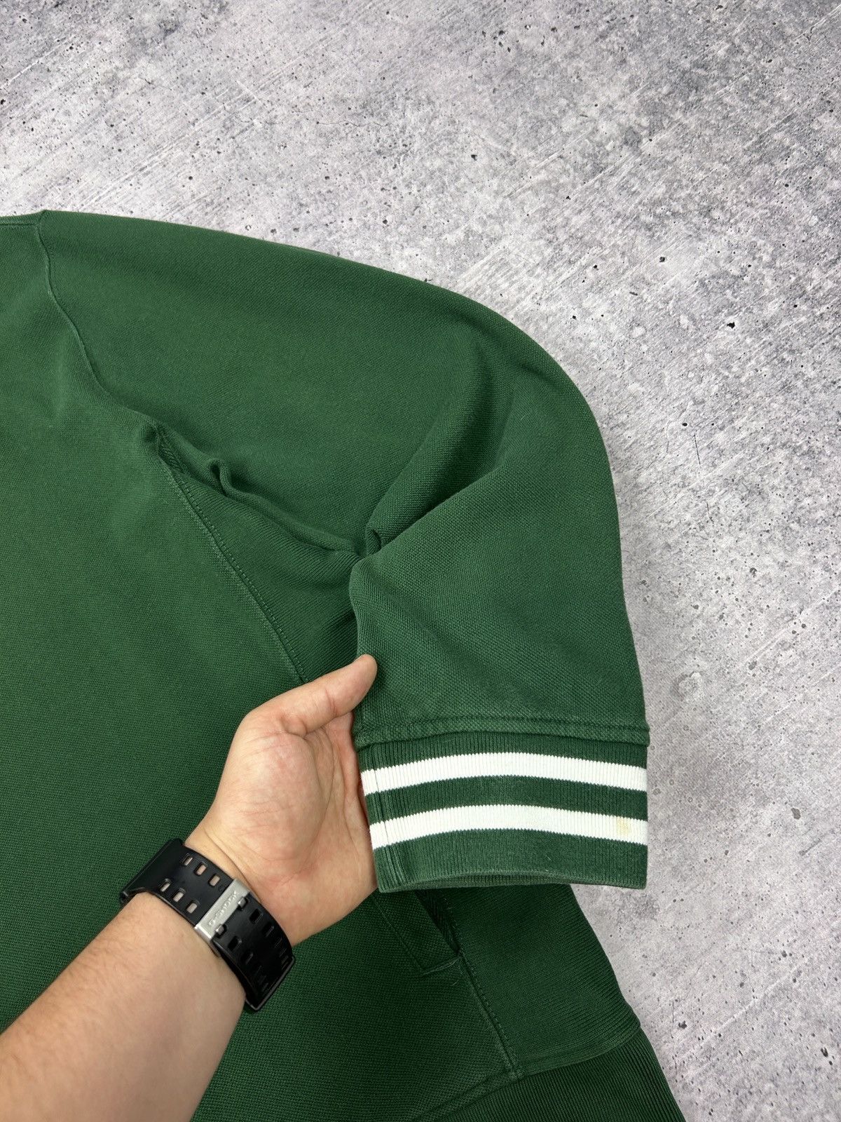 Designer × Polo Ralph Lauren × Vintage Vintage Polo Ralph Lauren 90’s Y2K Style 1/3 Zip Sweatshirt Size US XL / EU 56 / 4 - 4 Thumbnail