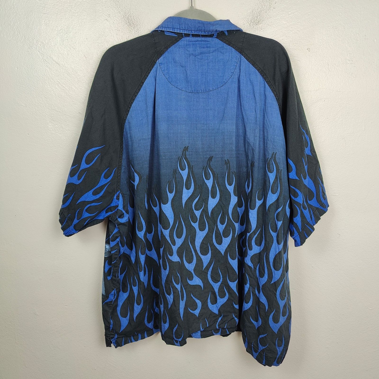 Other Vintage Y2K No Boundaries Button Up Shirt Mens XXL Blue Size US XXL / EU 58 / 5 - 6 Thumbnail