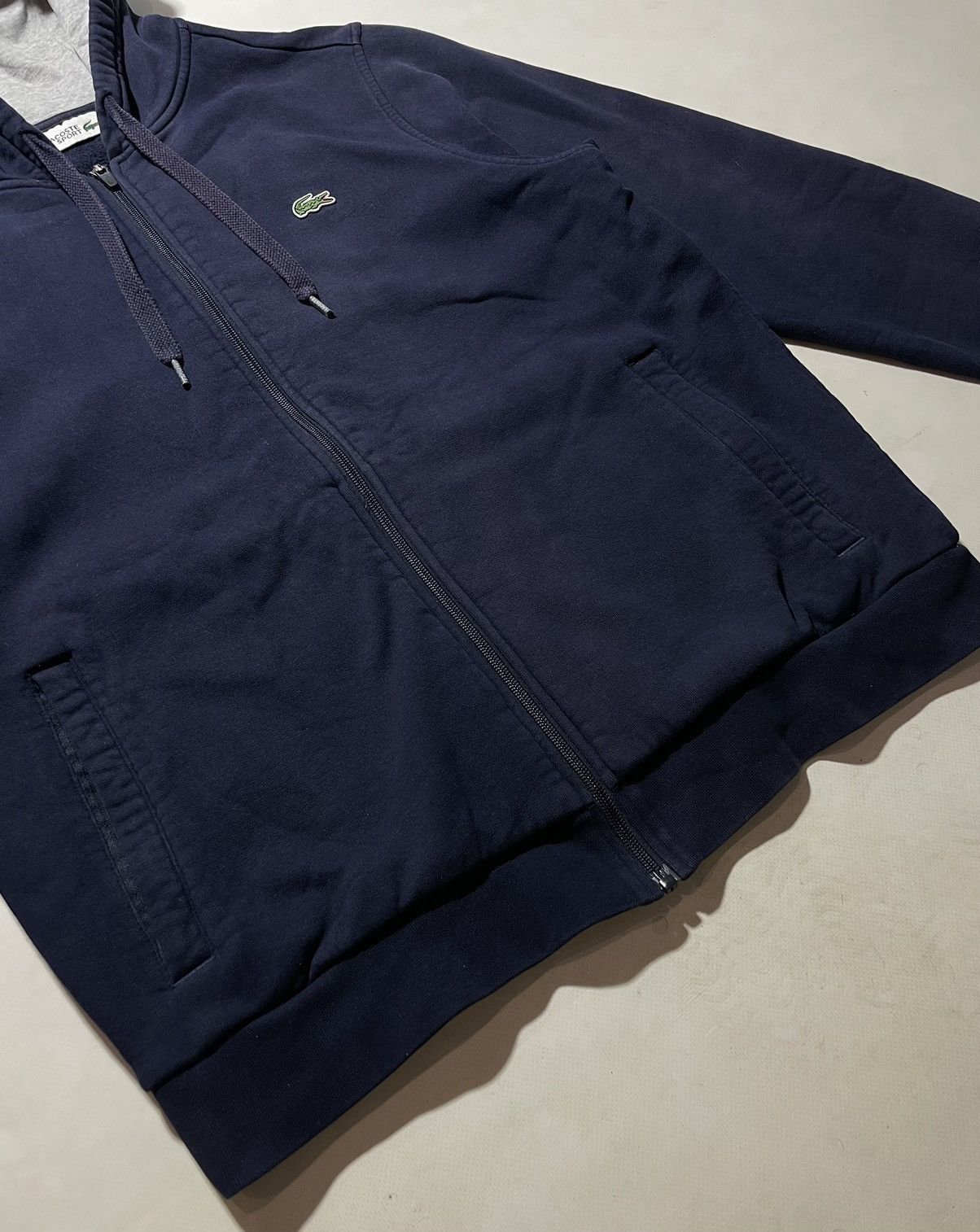 Lacoste Lacoste Sport Bog Logo Zip Hoodie Size US L / EU 52-54 / 3 - 7 Thumbnail
