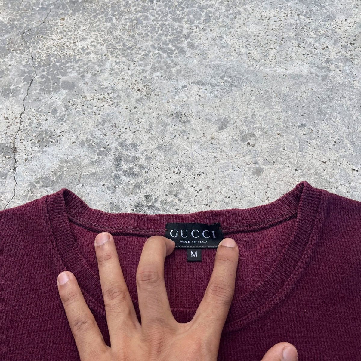 Gucci Gucci Tight Long Sleeve Tee Zamasport For Gucci Size M / US 6-8 / IT 42-44 - 2 Thumbnail