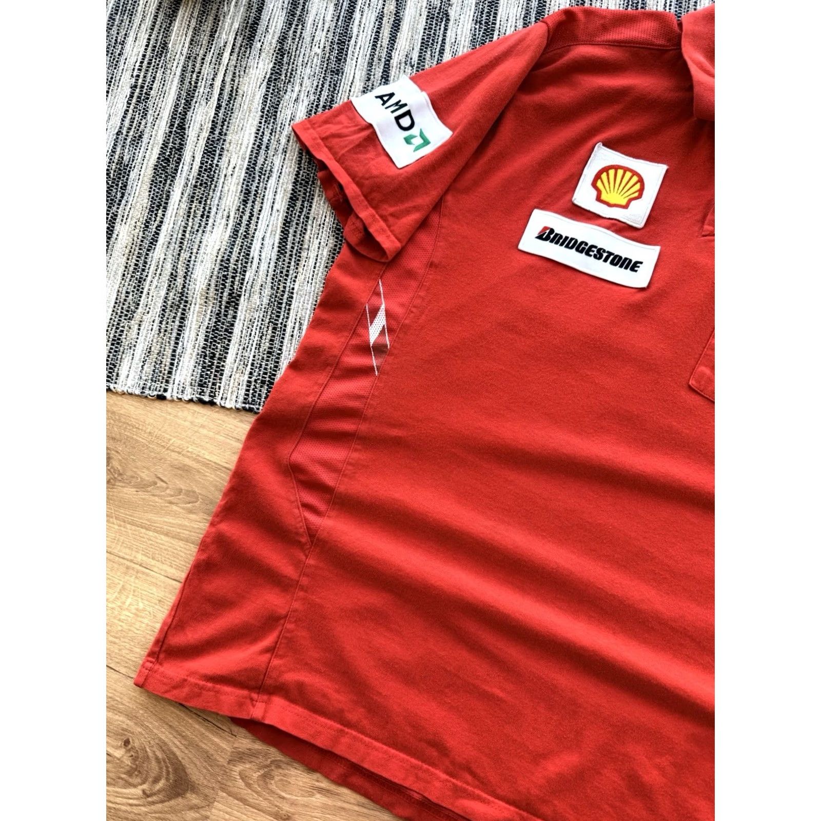 Ferrari VINTAGE PUMA FERRARI SCUDERIA FORMULA 1 RACING POLO JERSEY RED XXL Men T-Shirt Size US XXL / EU 58 / 5 - 6 Thumbnail