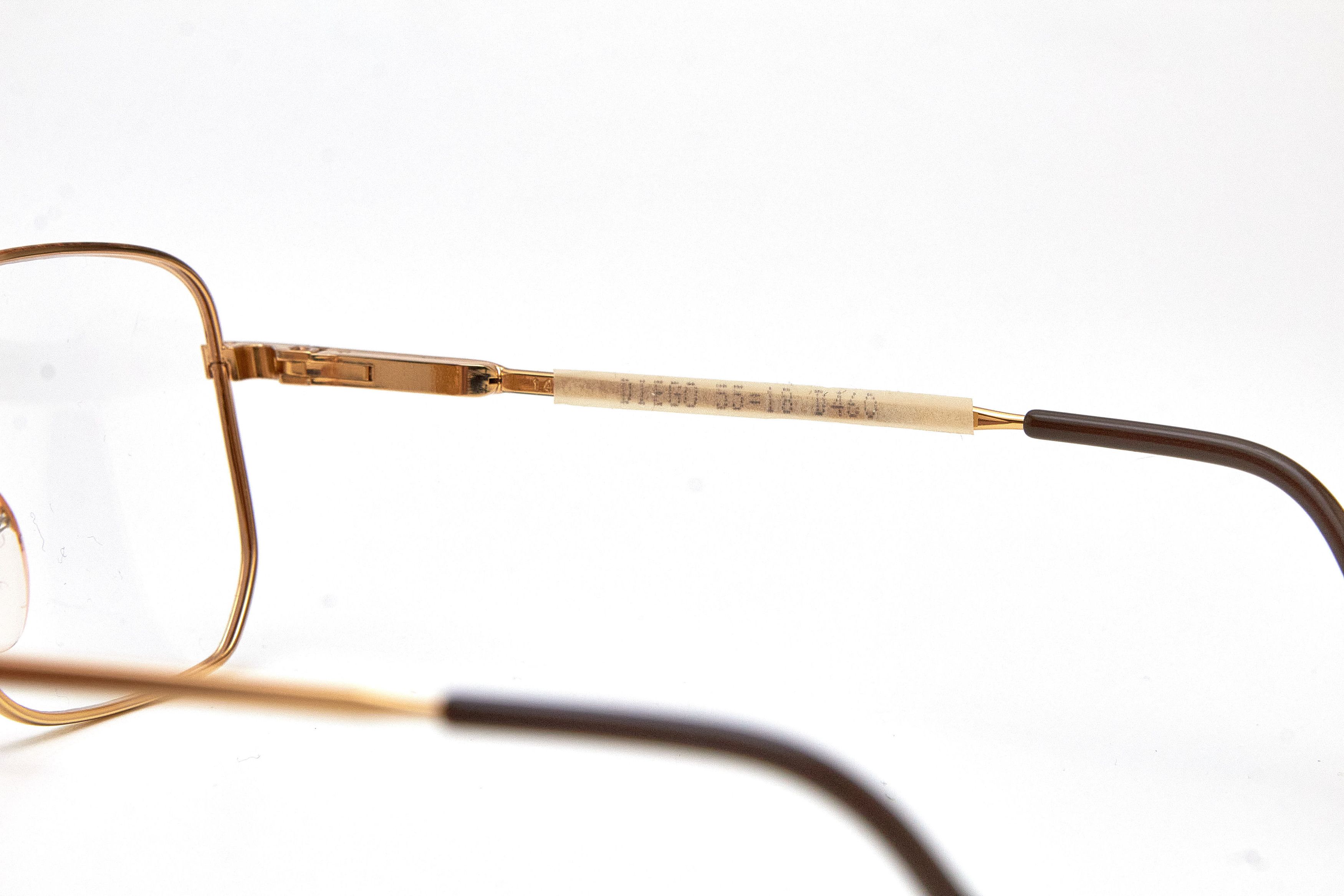Vintage Old Money GRASSET Gold&Tortoise Rectangular Quiet Lux Specs Size ONE SIZE - 7 Thumbnail