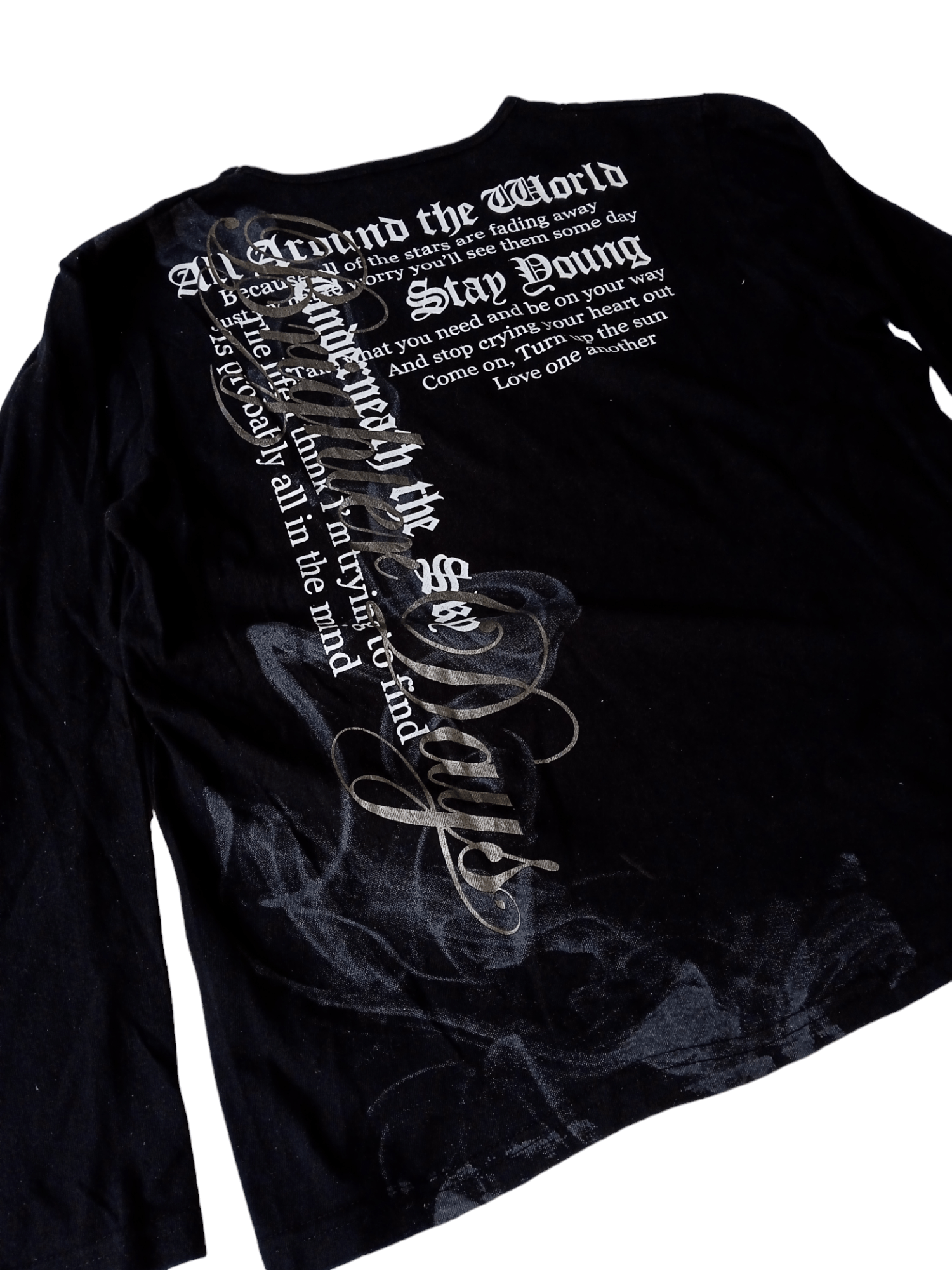 If Six Was Nine × Japanese Brand × Le Grande Bleu (L.G.B.) Detective Sturct Poem Longsleeve Size US M / EU 48-50 / 2 - 4 Thumbnail