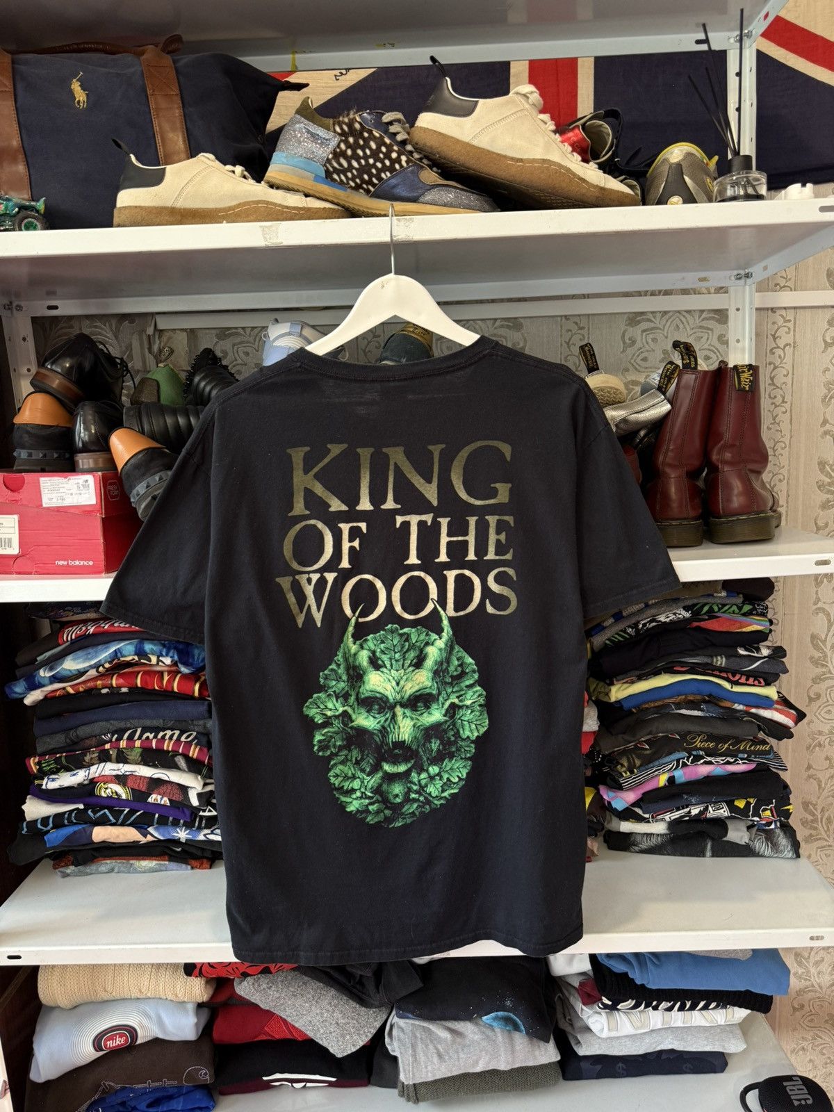 Band Tees Vintage Cradle Of Filth T Shirt King Of The Woods Rare Y2K Size US L / EU 52-54 / 3 - 7 Thumbnail