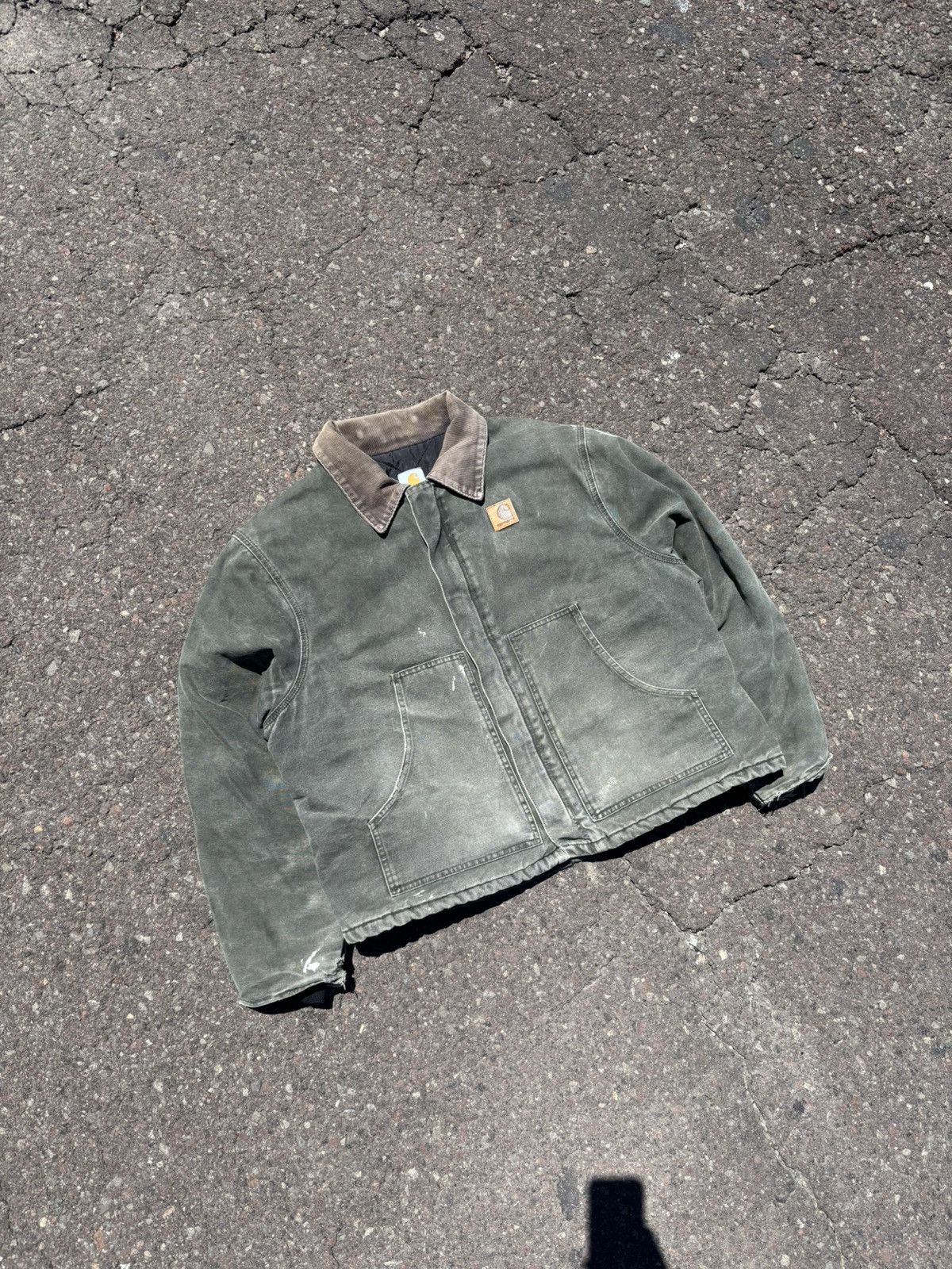 Carhartt J22 MOS Carhartt Big Logo Arctic/Chore Jacket Size US XXL / EU 58 / 5 - 1 Thumbnail