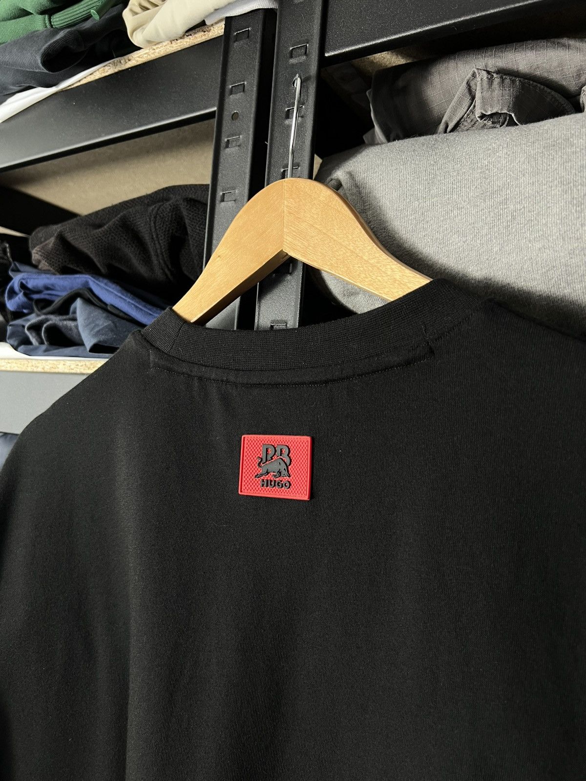 Hugo HUGO Red Bull Racing F1 Helmet Graphic T-Shirt Black Size M Size US M / EU 48-50 / 2 - 12 Thumbnail