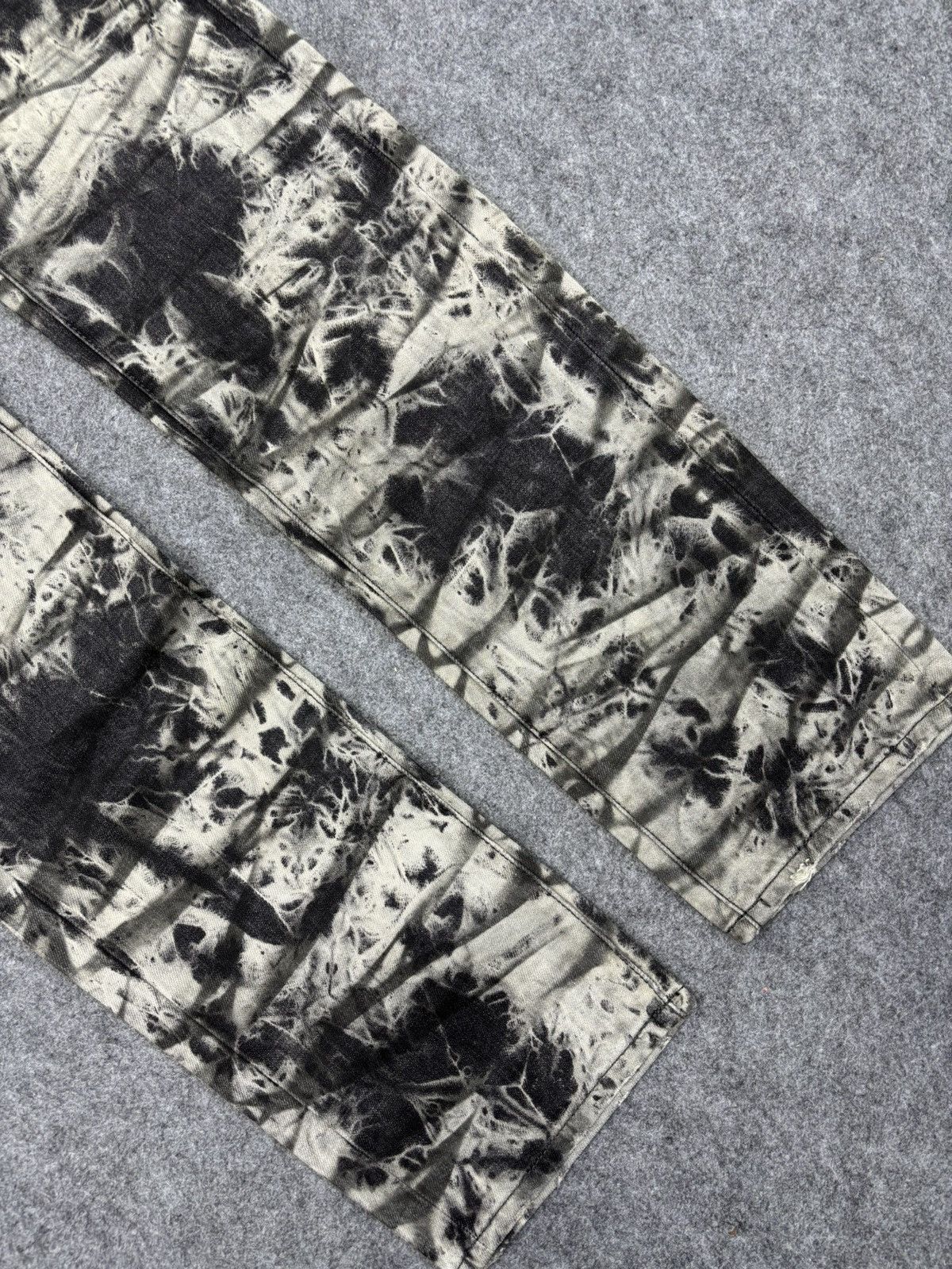 Japanese Brand 💥semanticdesign Japan Streetwear Tye Dye Metal Jeans F721 Size US 31 - 9 Thumbnail