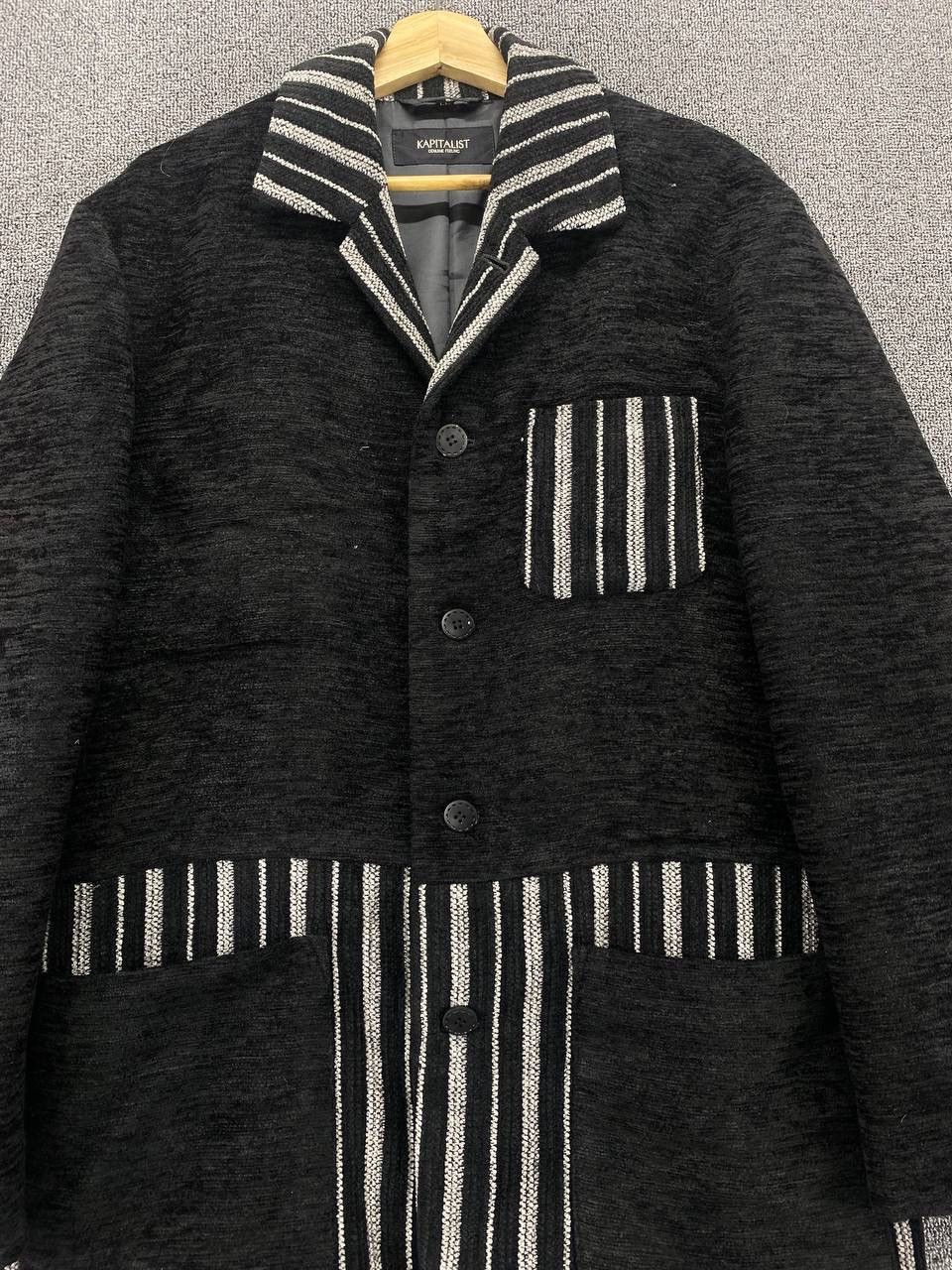 Japanese Brand Vintage Kapitalist Luxury Design Wool Jacket Size US L / EU 52-54 / 3 - 5 Thumbnail