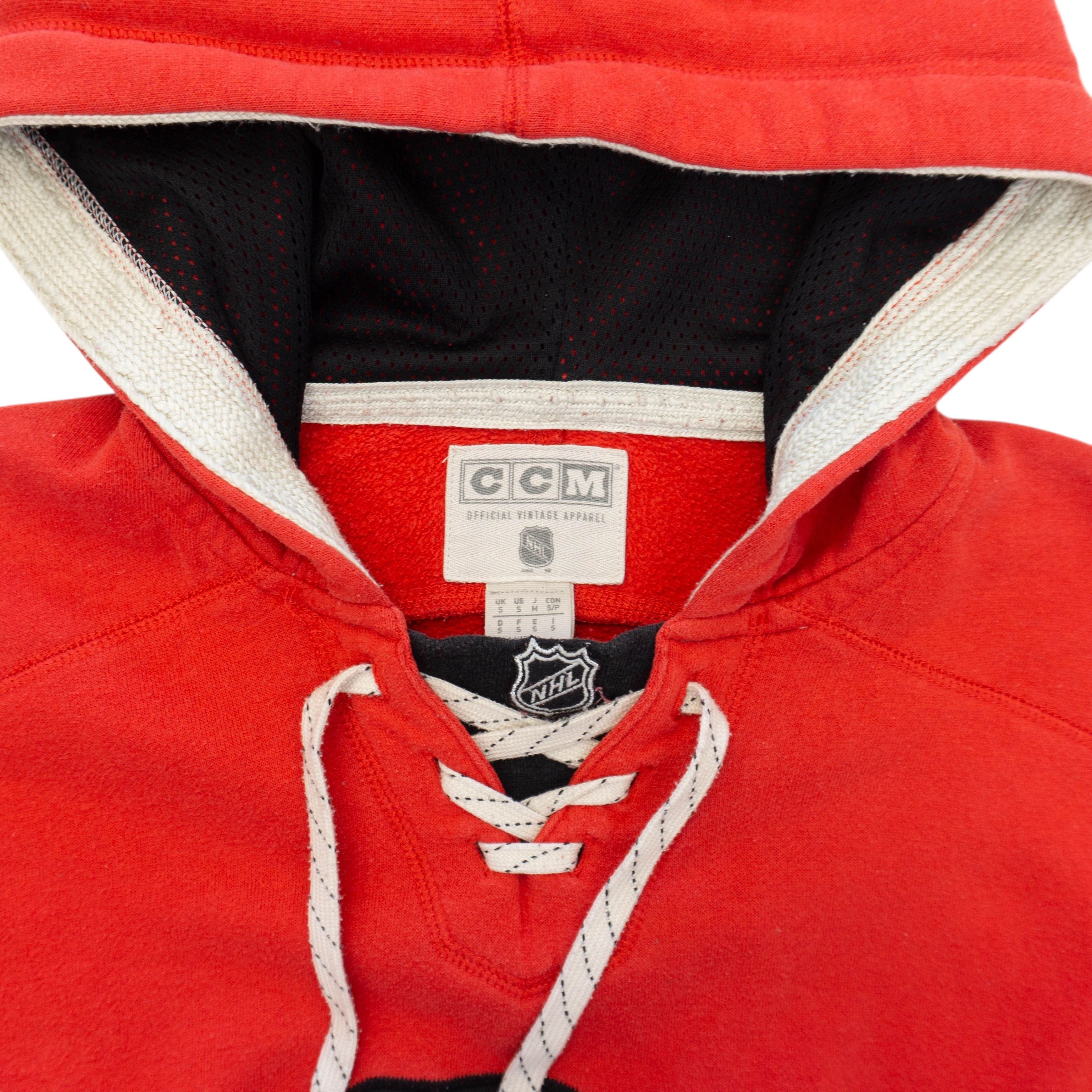 Ccm NHL Blackhawks Embroidery Jersey Hoodie Size US S / EU 44-46 / 1 - 3 Thumbnail