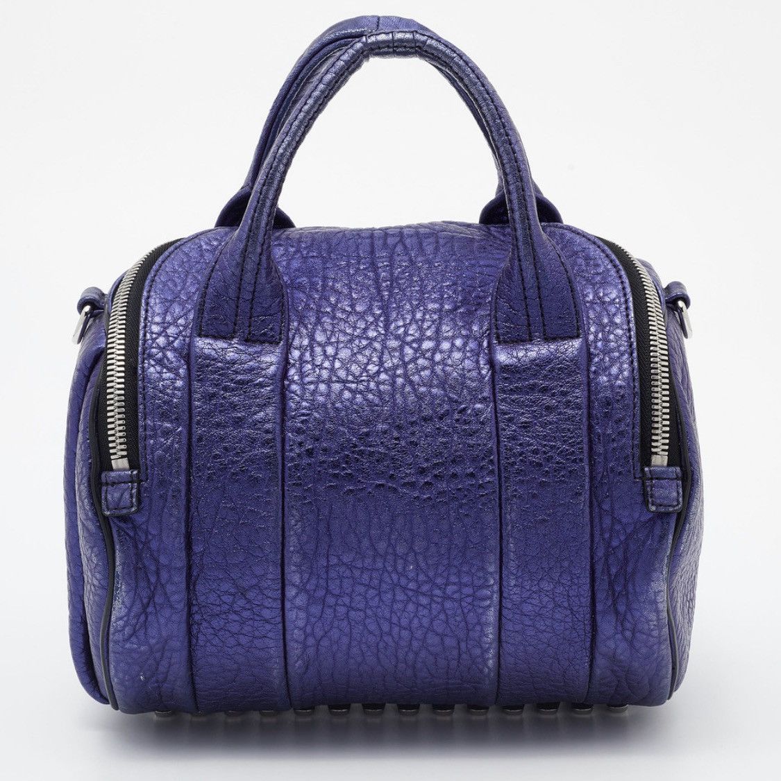 Alexander Wang Alexander Wang Metallic purple rockie leather purse Size ONE SIZE - 3 Thumbnail