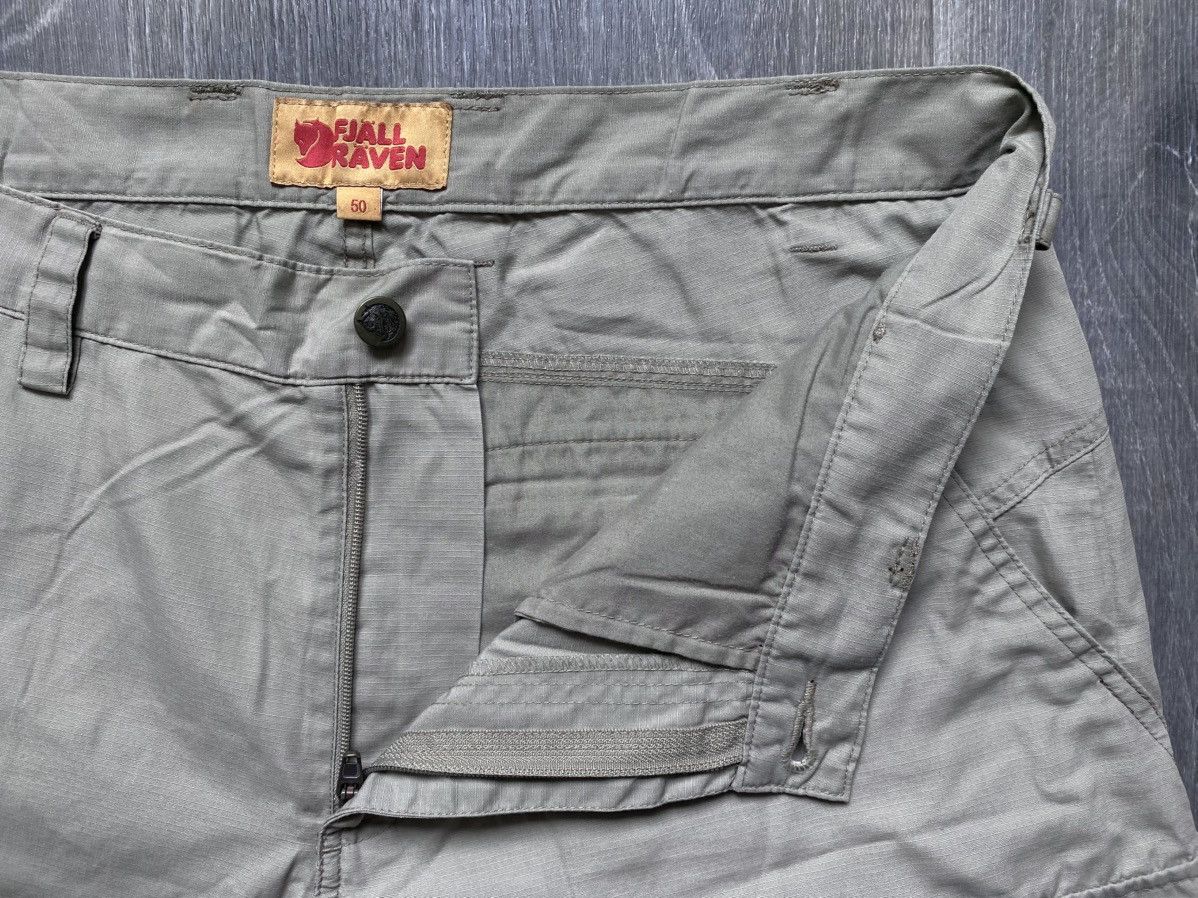 Fjallraven Fjallraven G-1000 Durban Cargo Combat Waterproof Wax Shorts Size US 34 / EU 50 - 11 Thumbnail