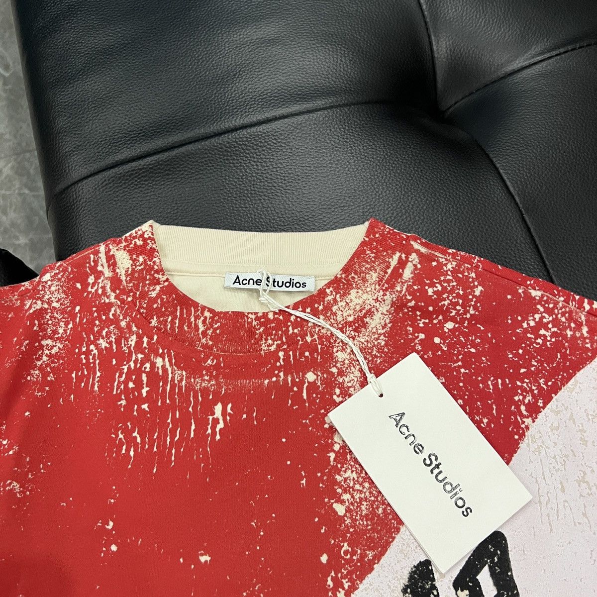Acne Studios Acne Studios FW21 Grant Levy-Lucero Renewable Energy Tee Size US S / EU 44-46 / 1 - 3 Thumbnail