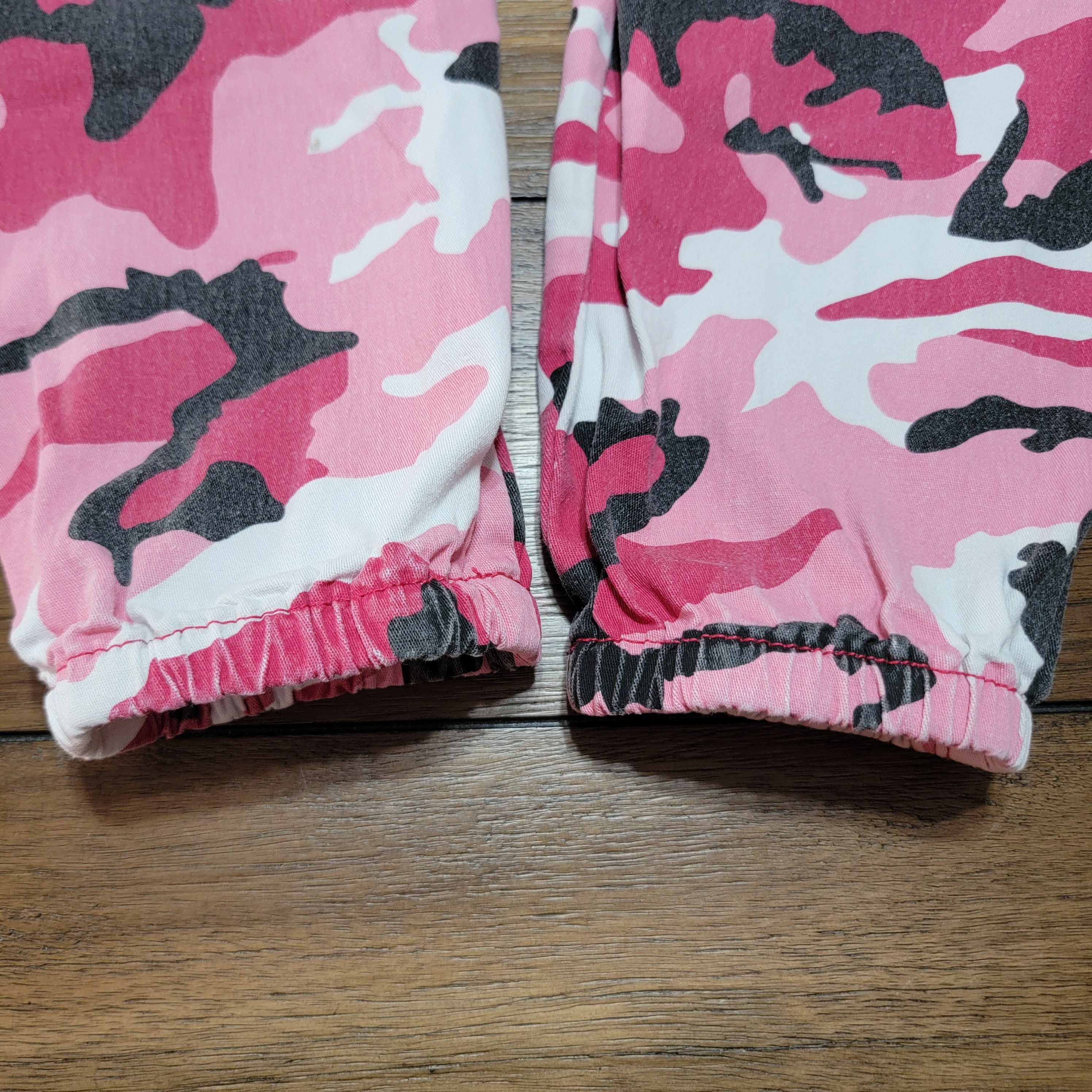 Other American Bazi Pink Camo Cargo Pants - Size Large Size 28" / US 6 / IT 42 - 3 Thumbnail