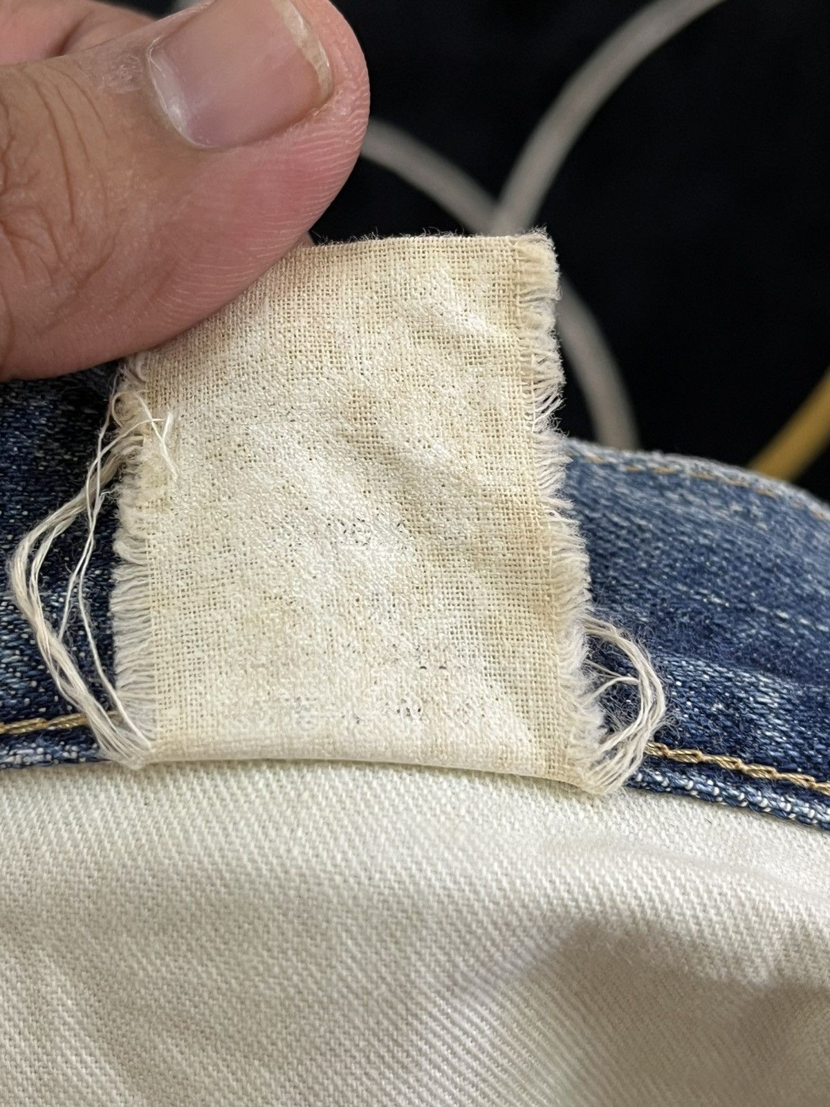 EIGHT-G Vintage Eight G Sakai Japanese Tough Cotton Denim Size US 38 / EU 54 - 12 Thumbnail