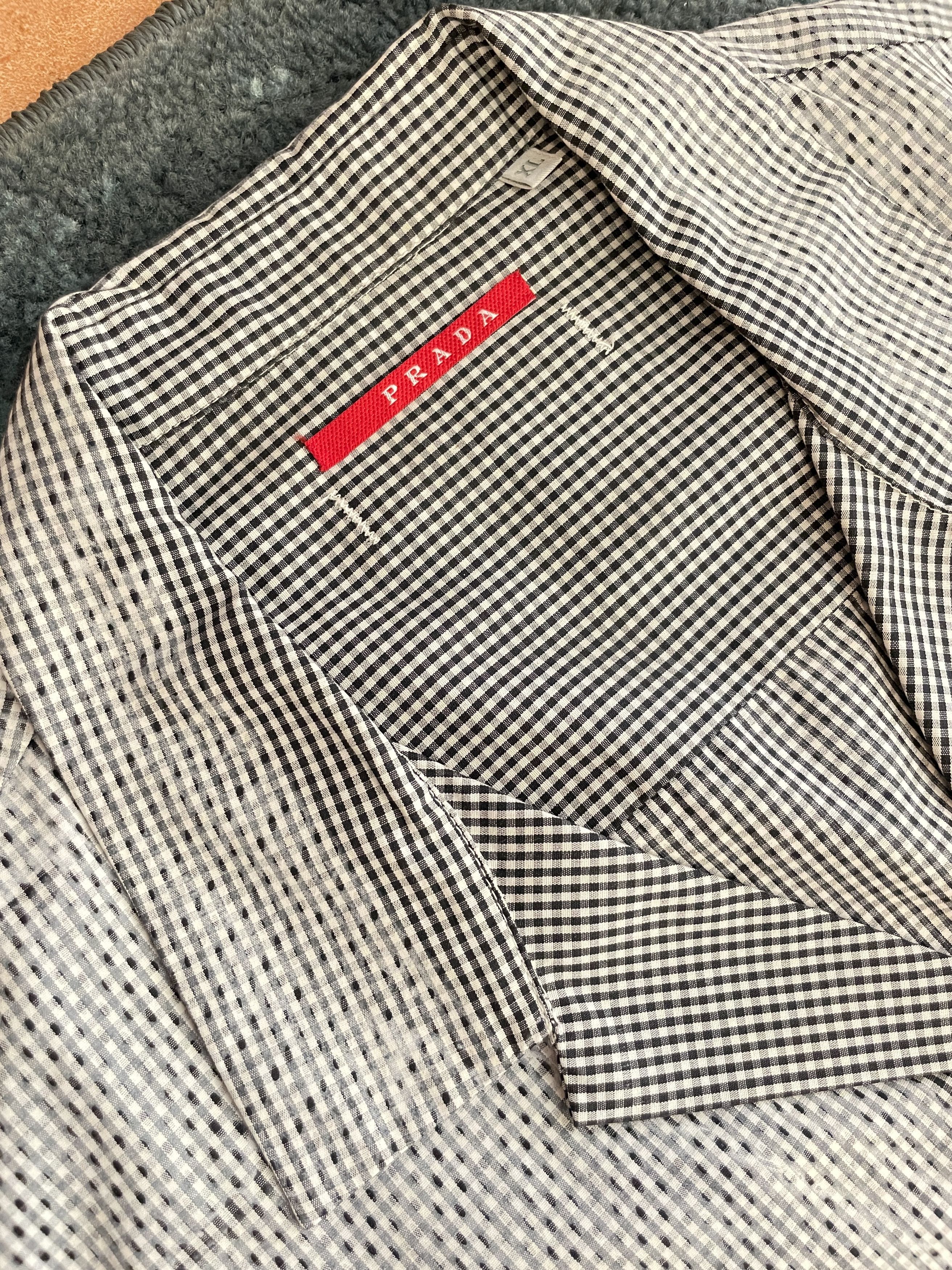 Prada Prada Luna Rossa Vintage Bowling Shirt Size US M / EU 48-50 / 2 - 6 Thumbnail