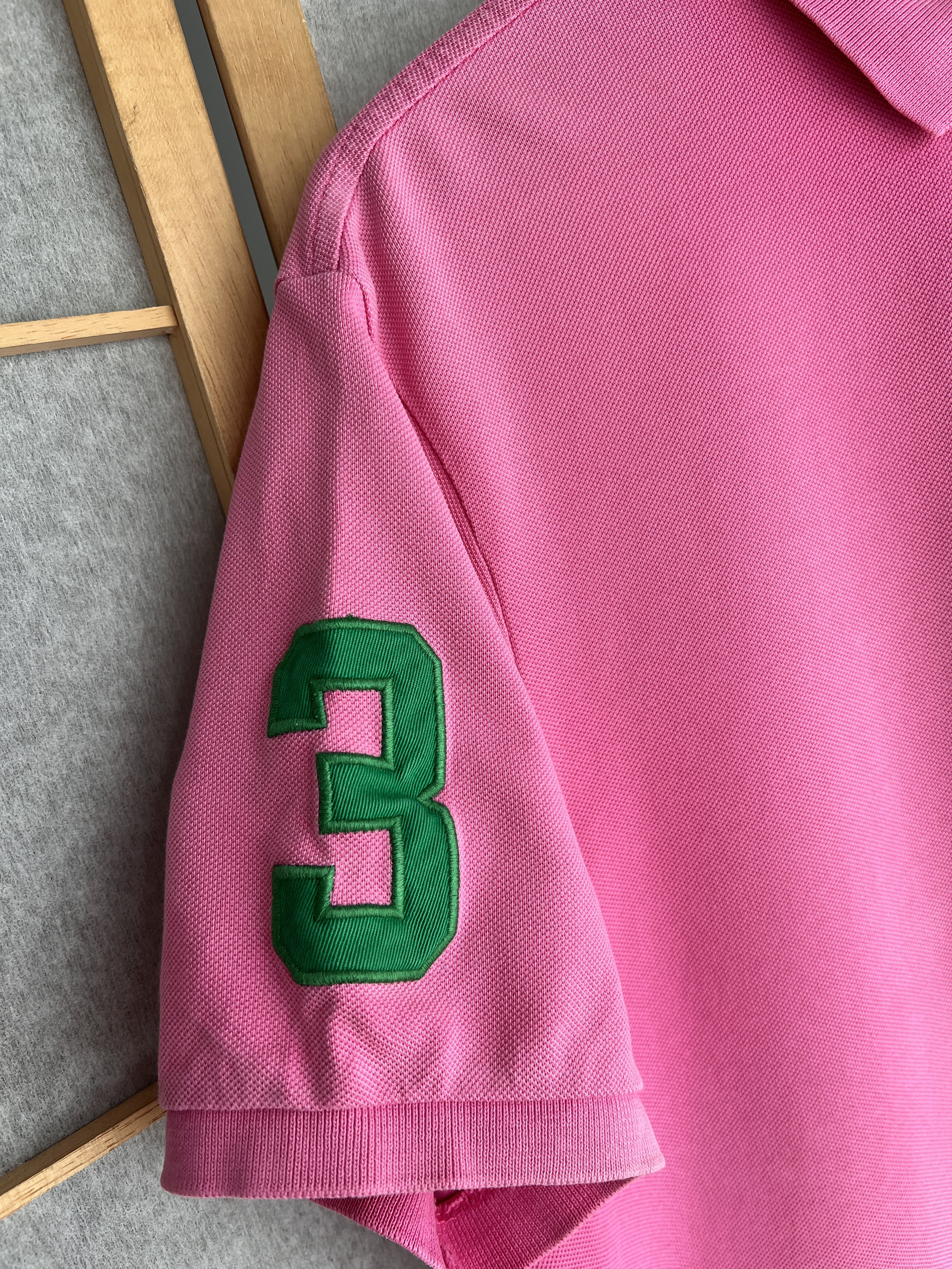 2000s Polo Ralph Lauren Big pony logo Number 3 polo shirt XL