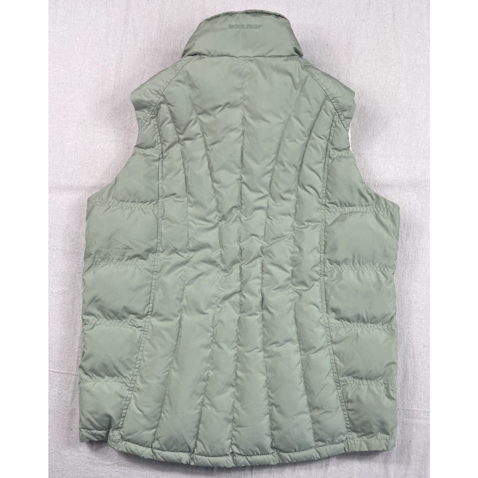 Vintage Woolrich Vest Puffer Jacket Zip Full Zip Green Women's L Outdoor Fall Winter Sleeveless Mid-Length Regular Size L Size L / US 10 / IT 46 - 5 Thumbnail