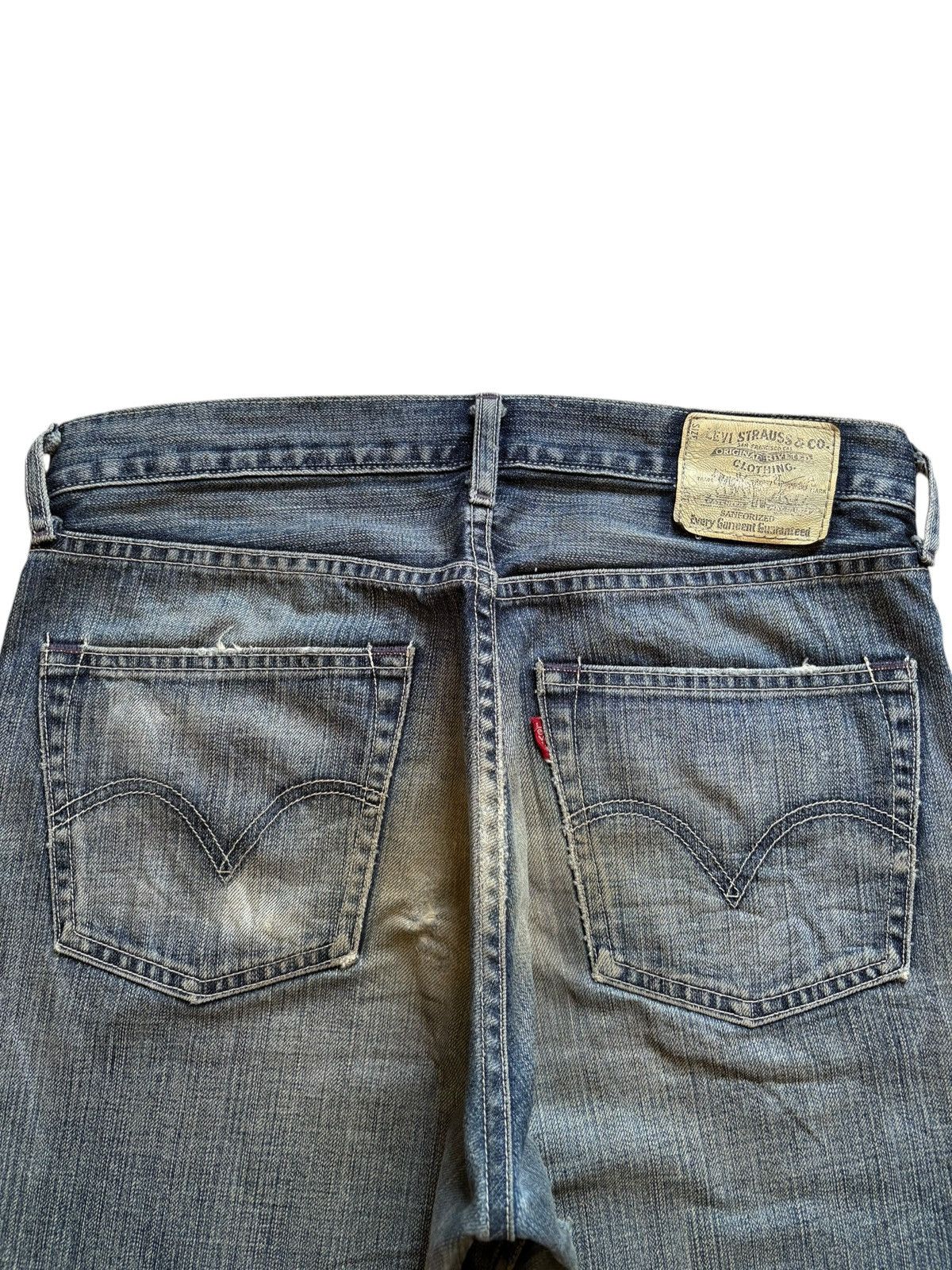 Levi's SALES🔥🔥Vintage 90s Levis 503 Mud Wash Loose Jean Shorts Size US 32 / EU 48 - 10 Thumbnail