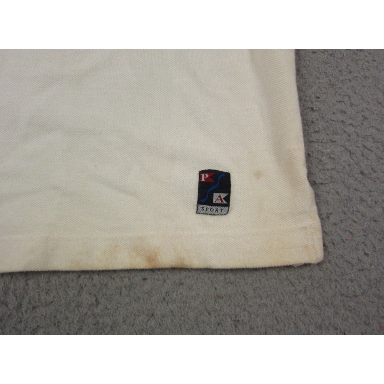 Port Authority Miller Lite Polo Shirt Adult XL White Port Authority Polo Mens 90s 80s Golf Rugby Casual Business Short Sleeve Knit Cotton Logo Spread Collar Size US XL / EU 56 / 4 - 3 Thumbnail