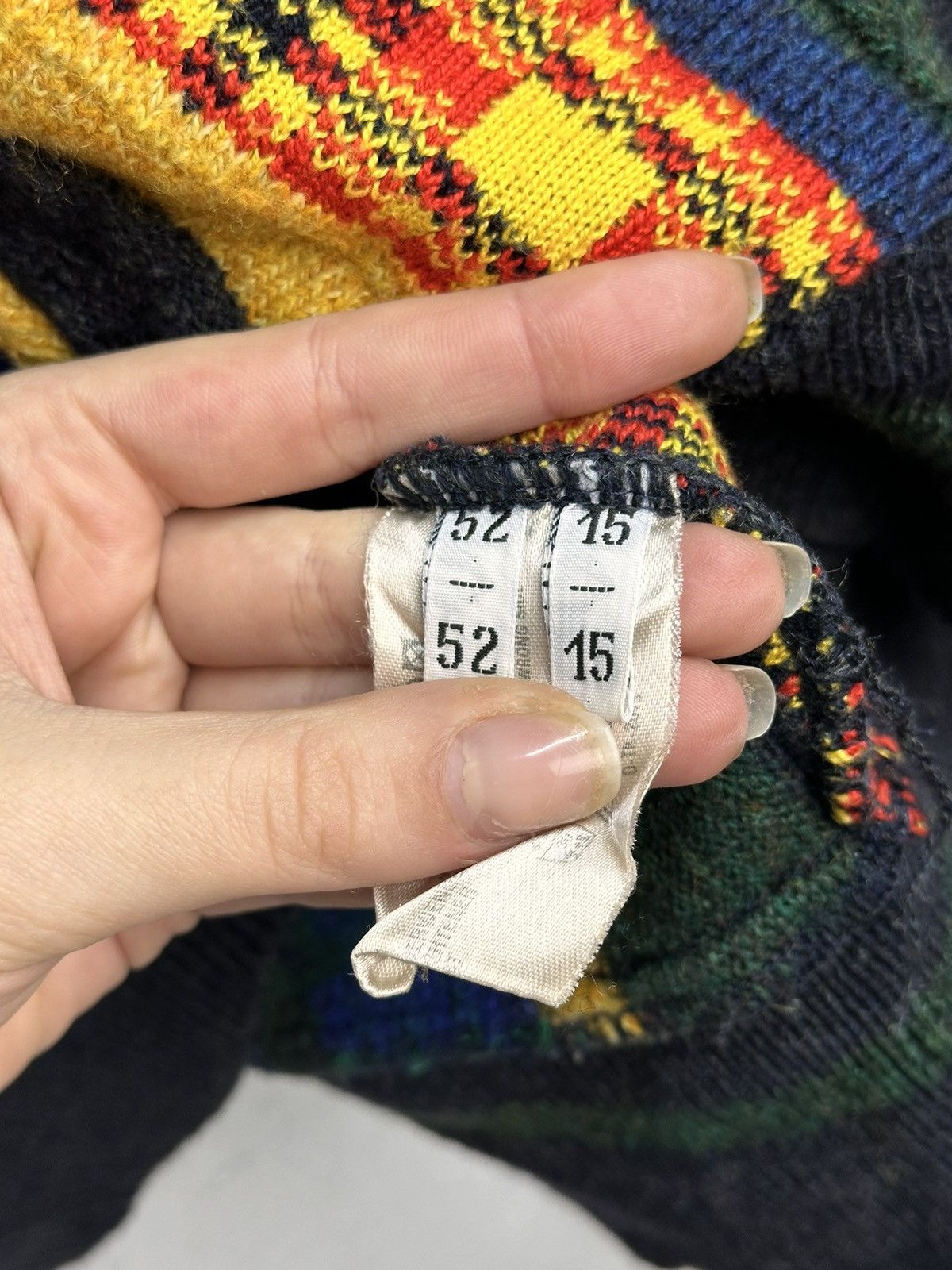 Carlo Colucci Carlo Colucci vintage knit sweater coogi style 90s germany Size US L / EU 52-54 / 3 - 8 Thumbnail