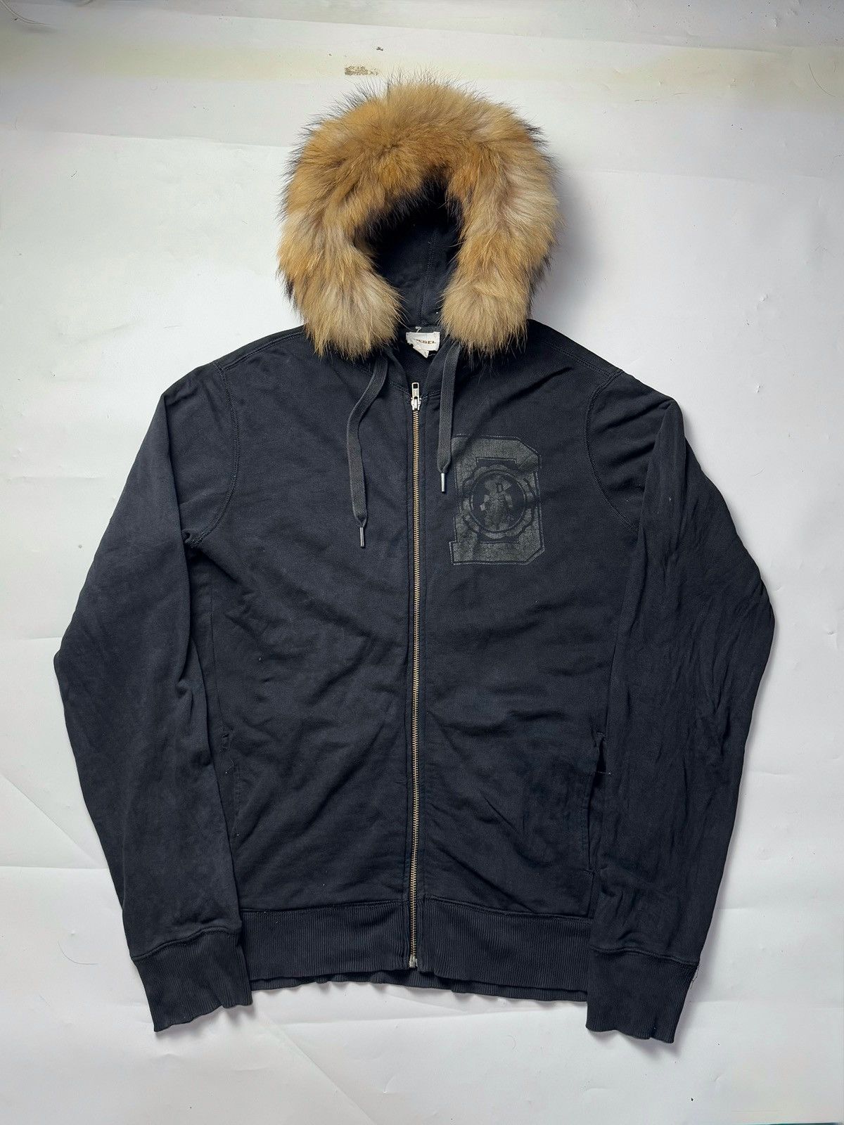 FUR HOODIE DIESEL ARCHIVE JAPANESE LGB STYLE