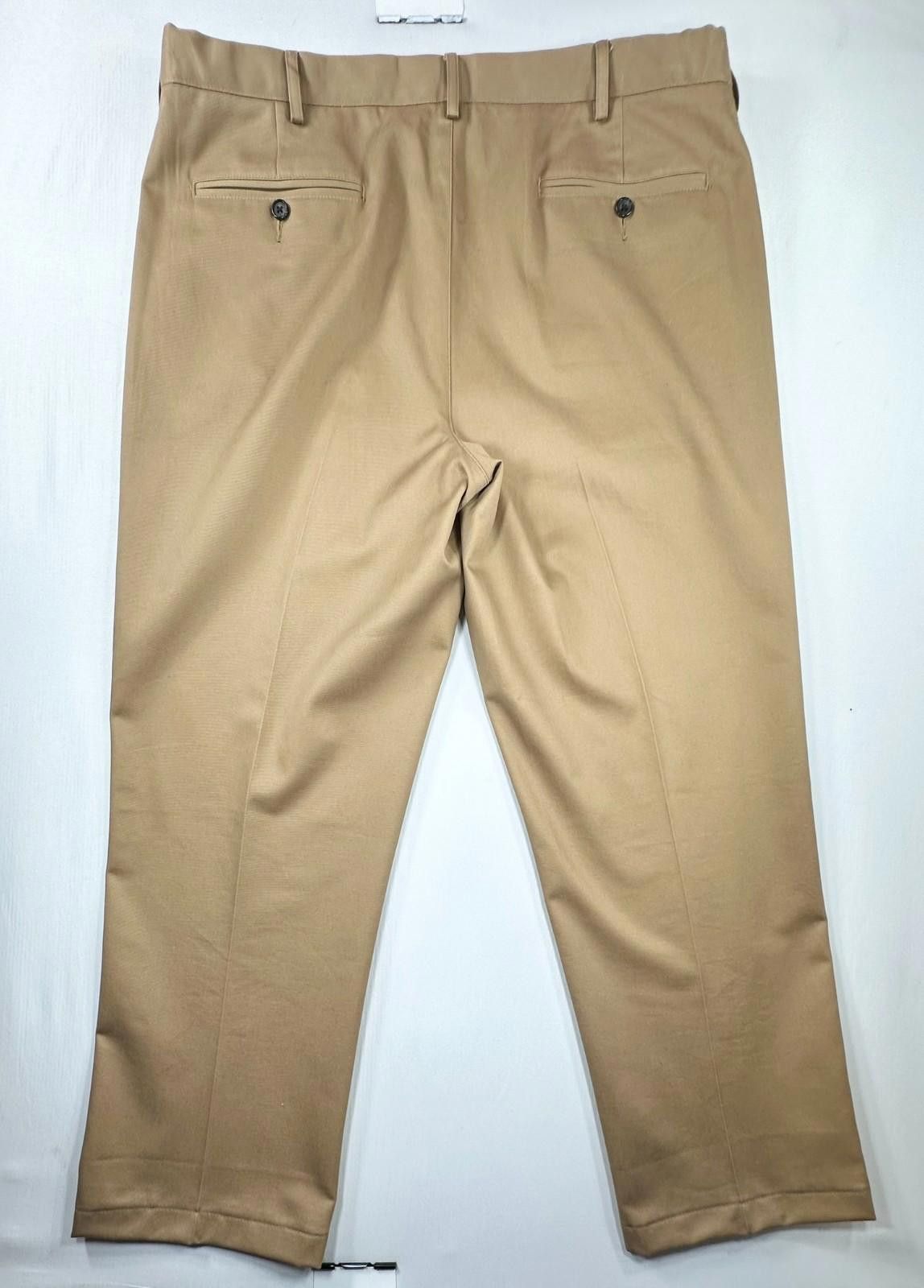 Lands' End Lands End Traditional Straight Leg Chinos Brown Men's 40/30 Size US 40 / EU 56 - 2 Thumbnail