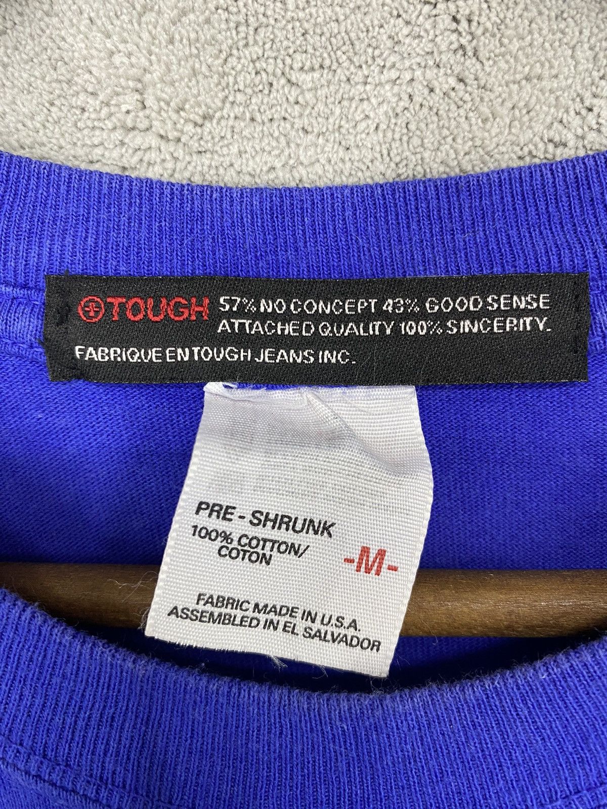 Vintage Vintage TOUGH MILITARY DENIM COPYRIGHT 1991-1998 TOUGH SHIRT Size US M / EU 48-50 / 2 - 8 Thumbnail