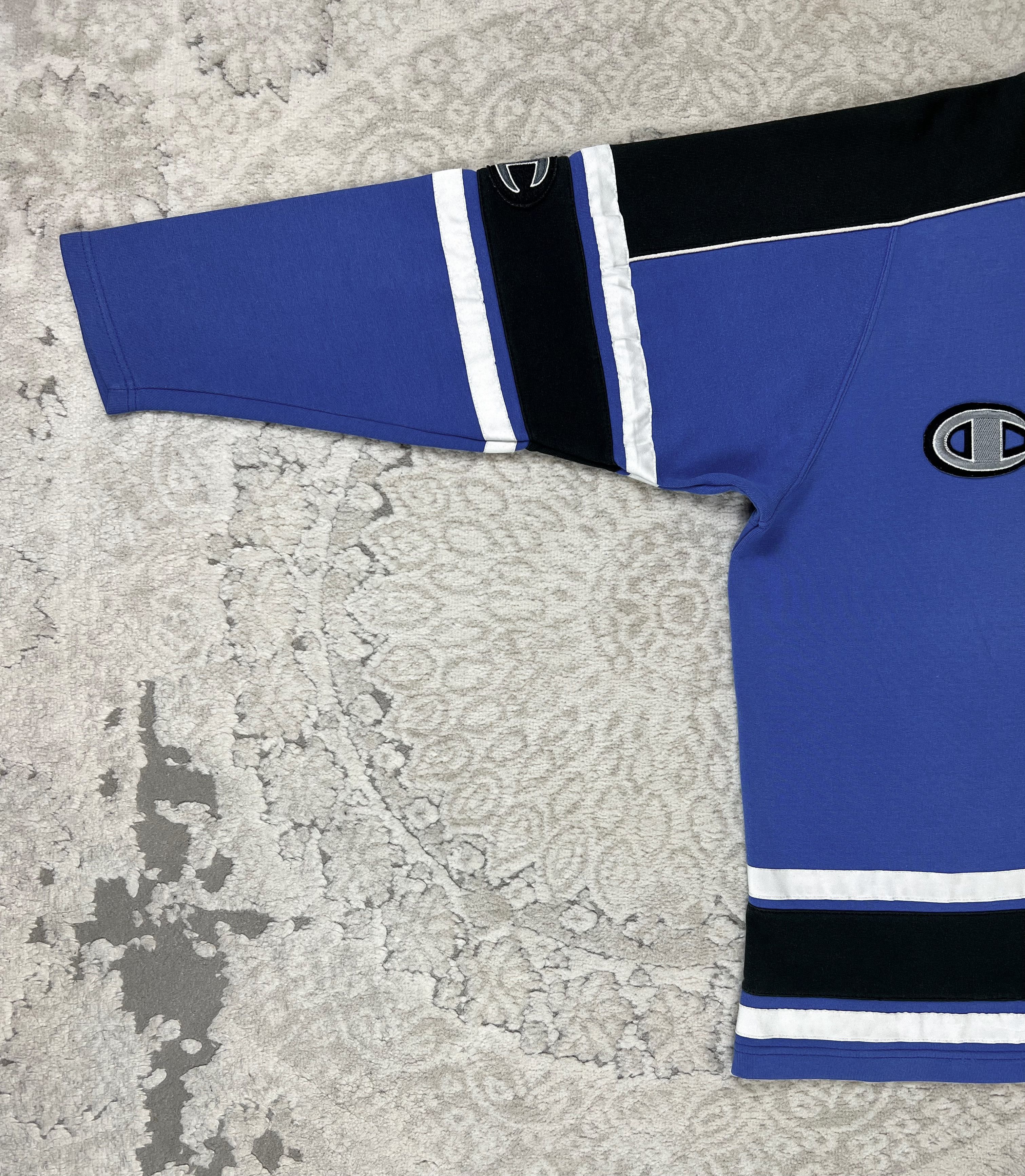 Champion Vintage Champion USA Hockey Jersey Style Sweatshirt Big Logo Size US M / EU 48-50 / 2 - 2 Thumbnail