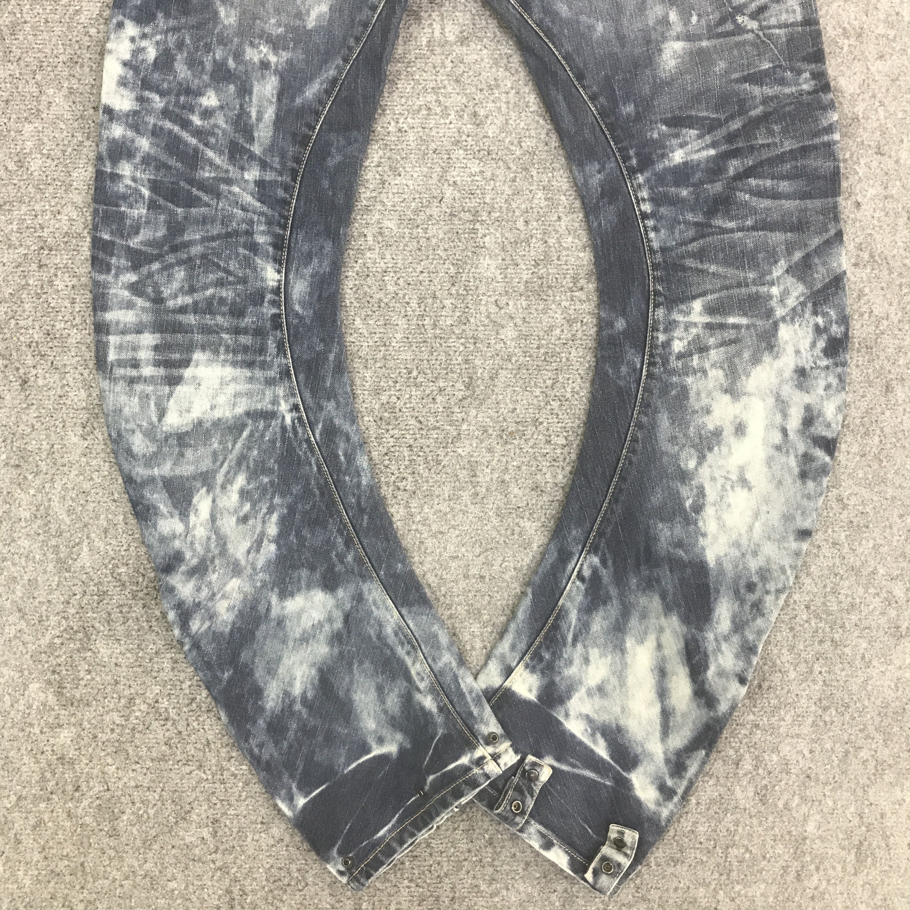 PPFM PPFM JAPAN BANANA DESIGN DENIM PANTSK129B4 Size US 30 / EU 46 - 6 Thumbnail