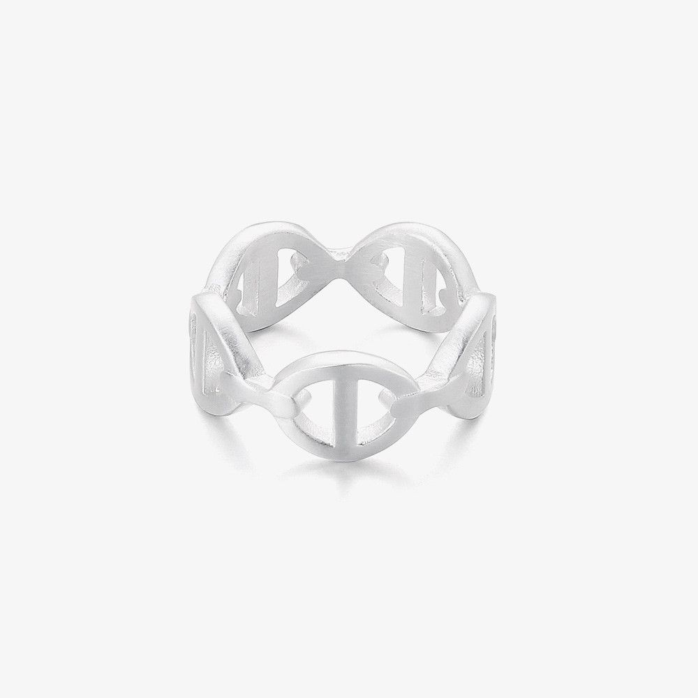 Jewelry New Design Jewelry Rings Open Size Chrome Ring (Size 7-13) Size ONE SIZE - 2 Thumbnail