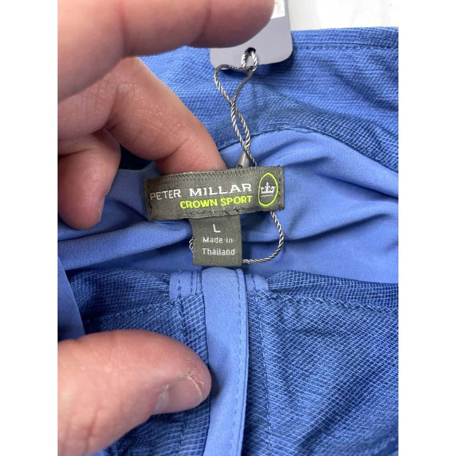 Peter Millar Peter Millar Crown Sport NWT Perth Stretch 1/4 Zip Pullover Creek Locust Valley Blue L Regular Mens Polo? Size US L / EU 52-54 / 3 - 6 Thumbnail