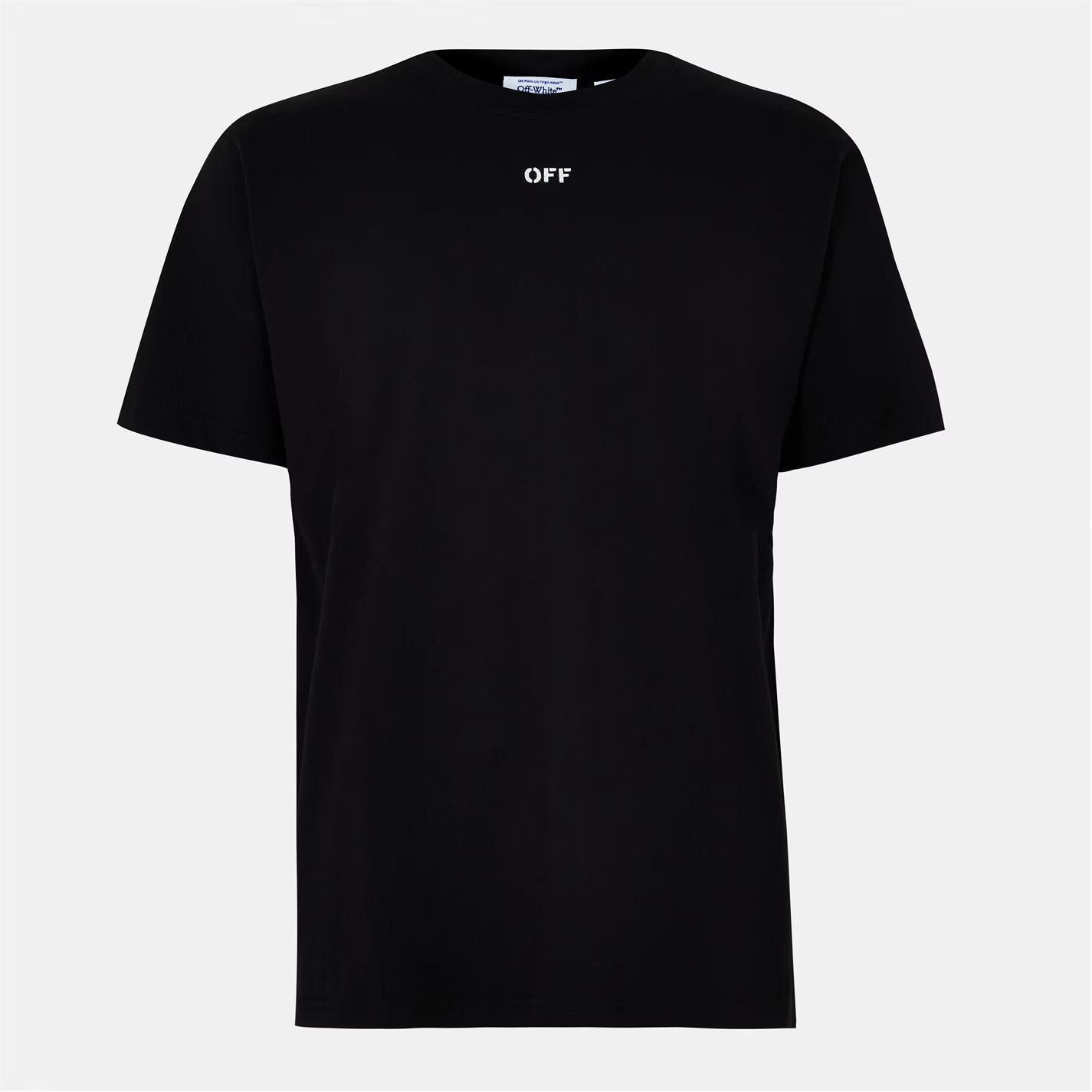 Off-White o1g2r1mq0226 Arrow Slim Fit T-Shirt In Black Size US L / EU 52-54 / 3 - 1 Thumbnail