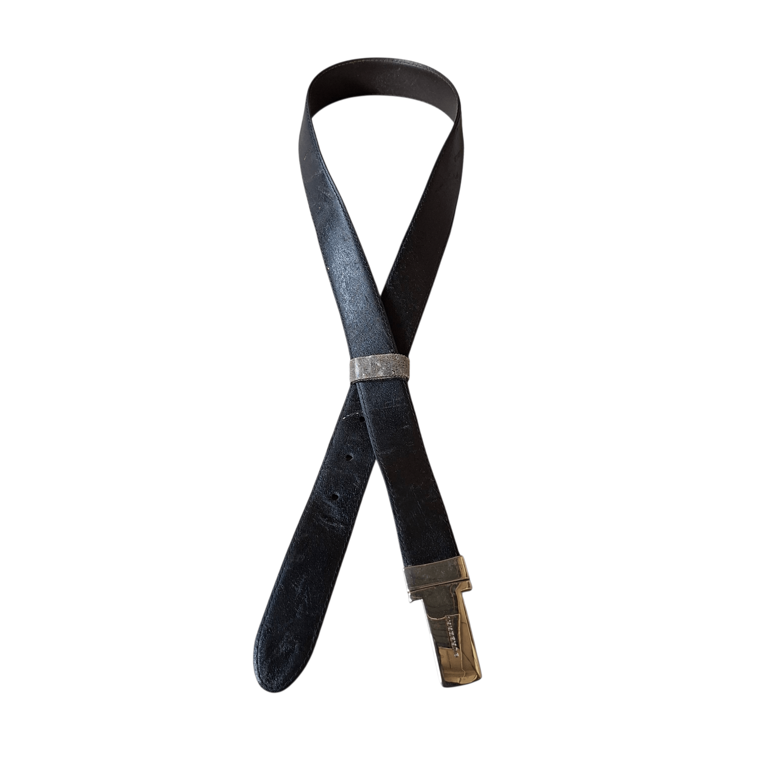 👔 Burberry london buckle reversible belt